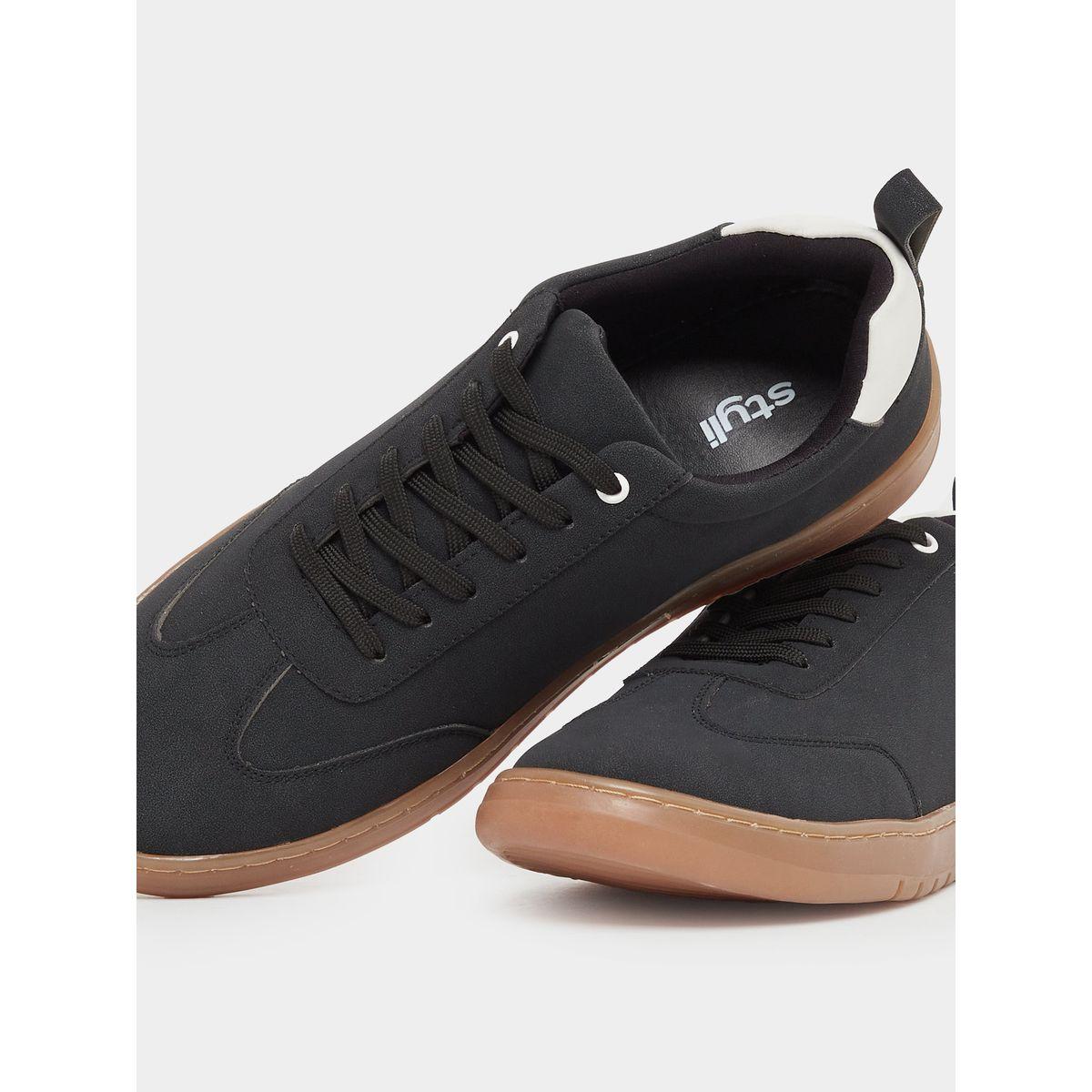 Styli Uptown Suede Low Ankle Sneakers-men-shoes-sneakers-image-3