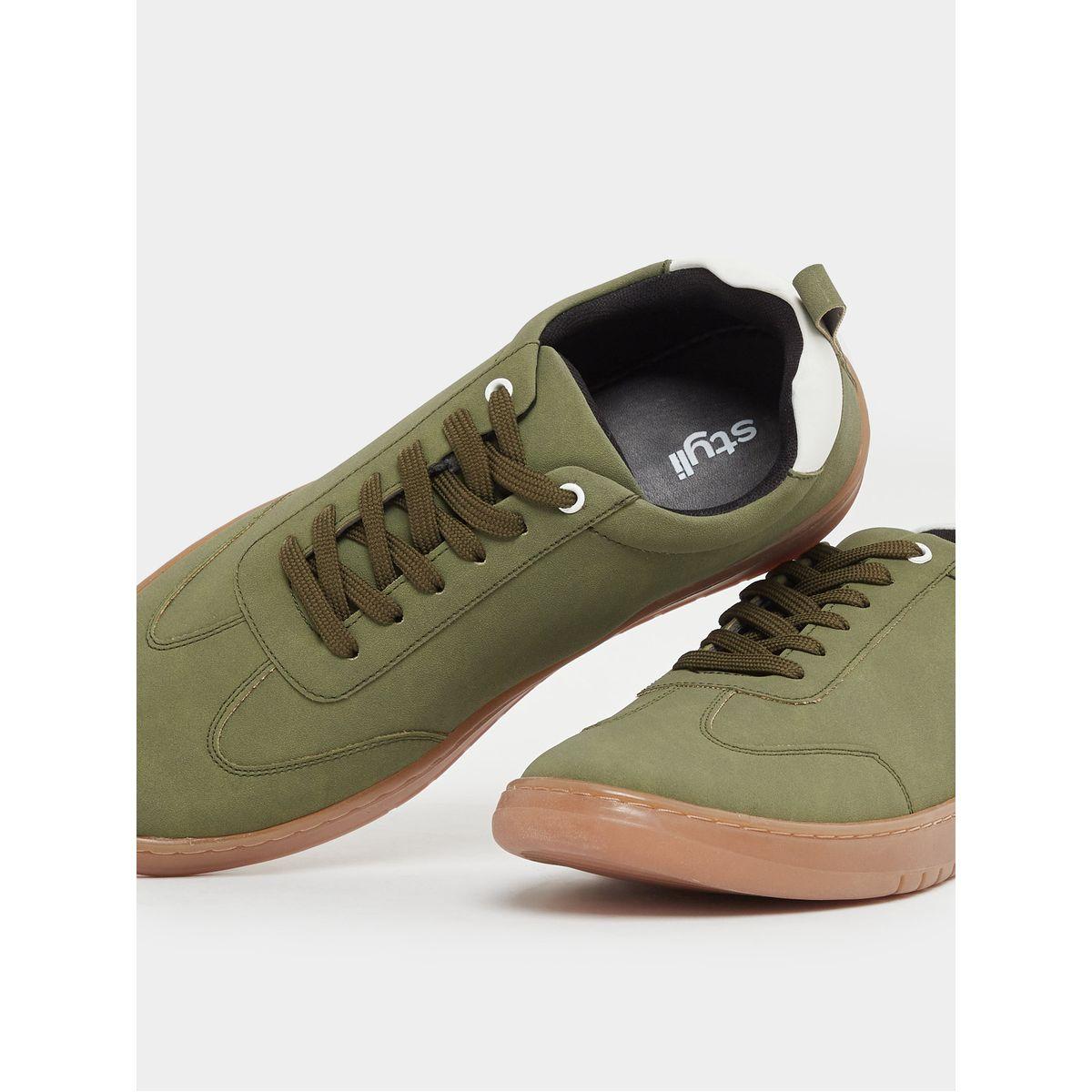 Styli Uptown Suede Low Ankle Sneakers-men-shoes-sneakers-image-3