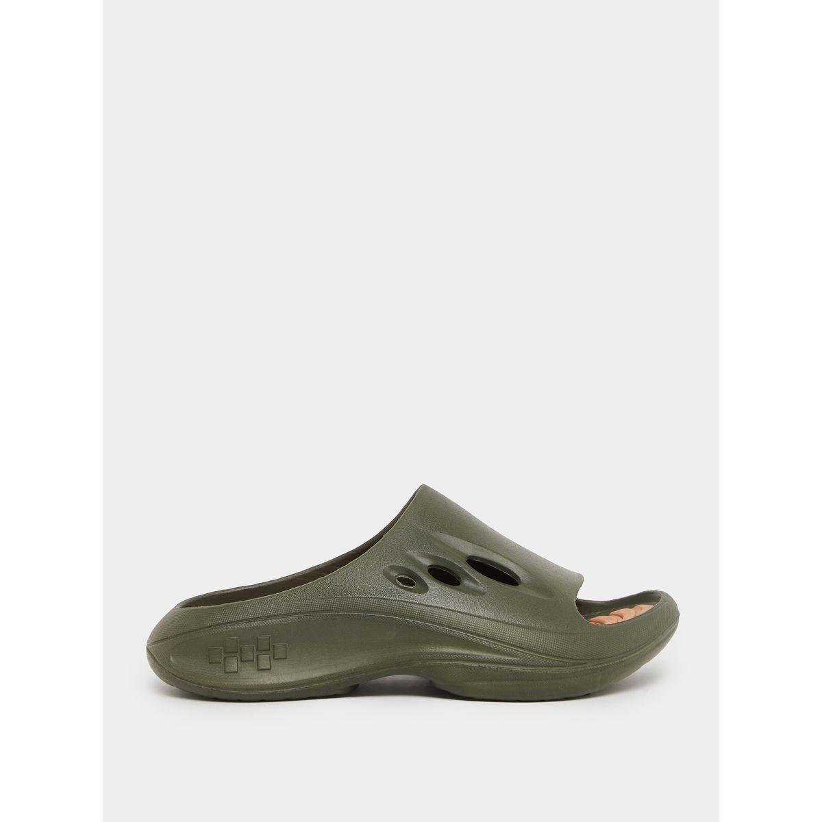 Styli Plain Cut Out Chunky Slides-men-shoes-flipflopsandslides-image-1