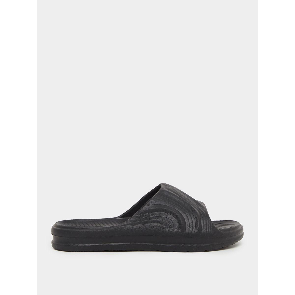 Styli Abstract Textured Open Toe Slip-On Slides-men-shoes-flipflopsandslides-image-1