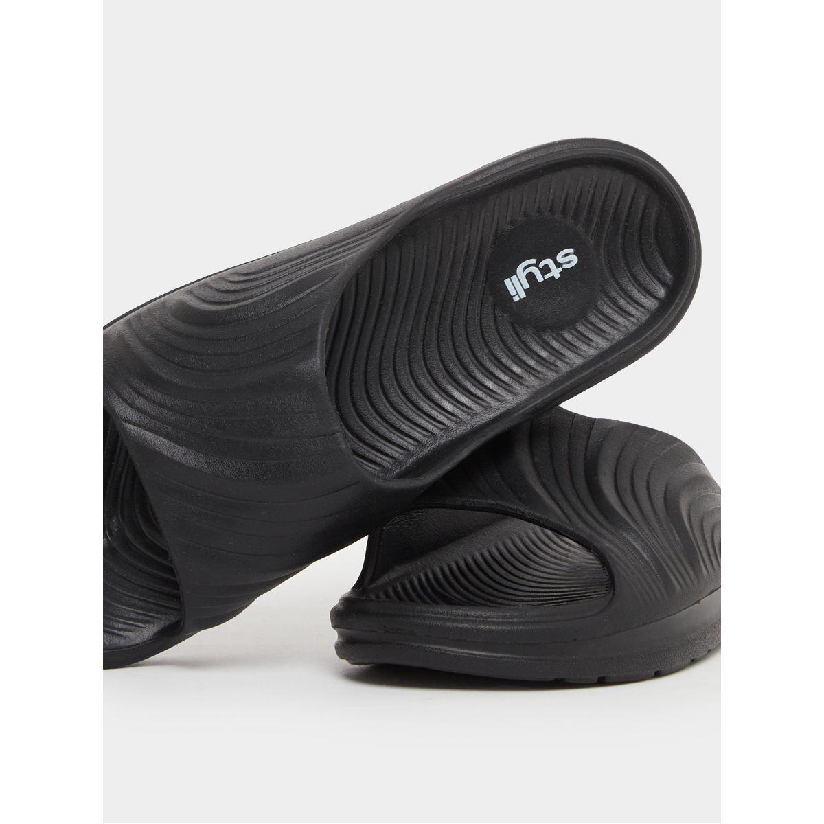 Styli Abstract Textured Open Toe Slip-On Slides-men-shoes-flipflopsandslides-image-3