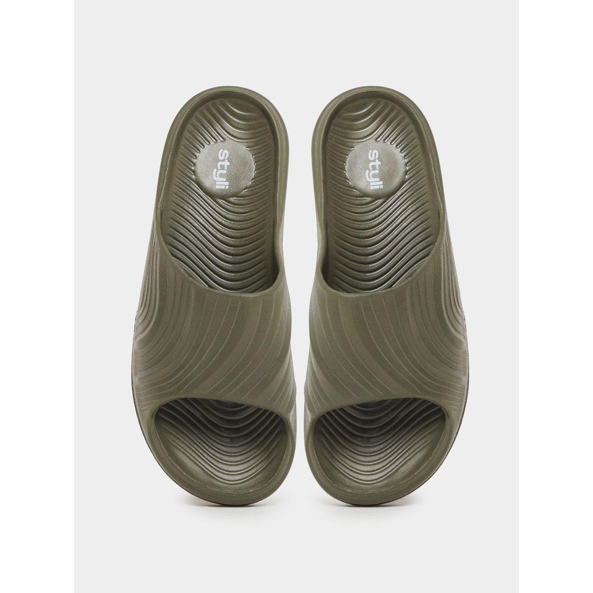 Styli Abstract Textured Open Toe Slip-On Slides-men-shoes-flipflopsandslides-image-5