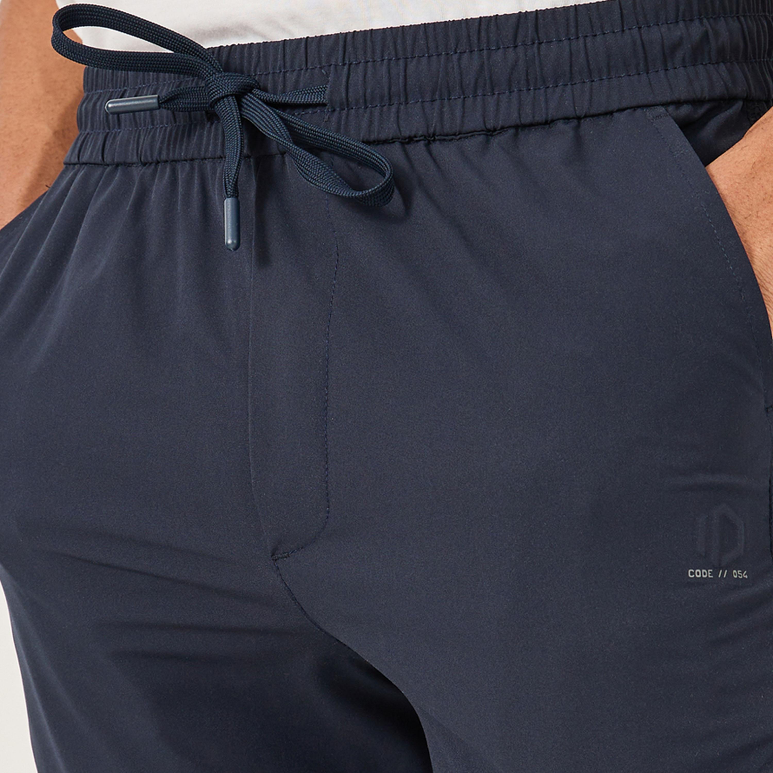 Fort Collins X Styli Mid Rise Straight Fit Track Pant with Drawstring-men-clothing-bottoms-joggers-image-3