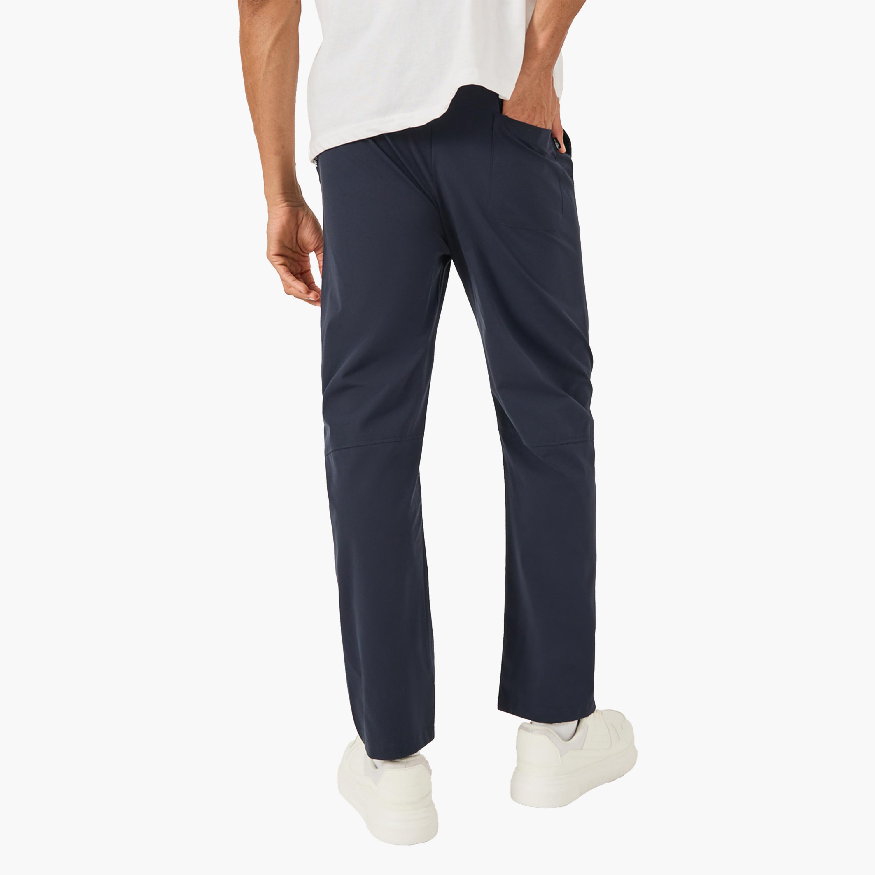 Fort Collins X Styli Mid Rise Straight Fit Track Pant with Drawstring-men-clothing-bottoms-joggers-image-4
