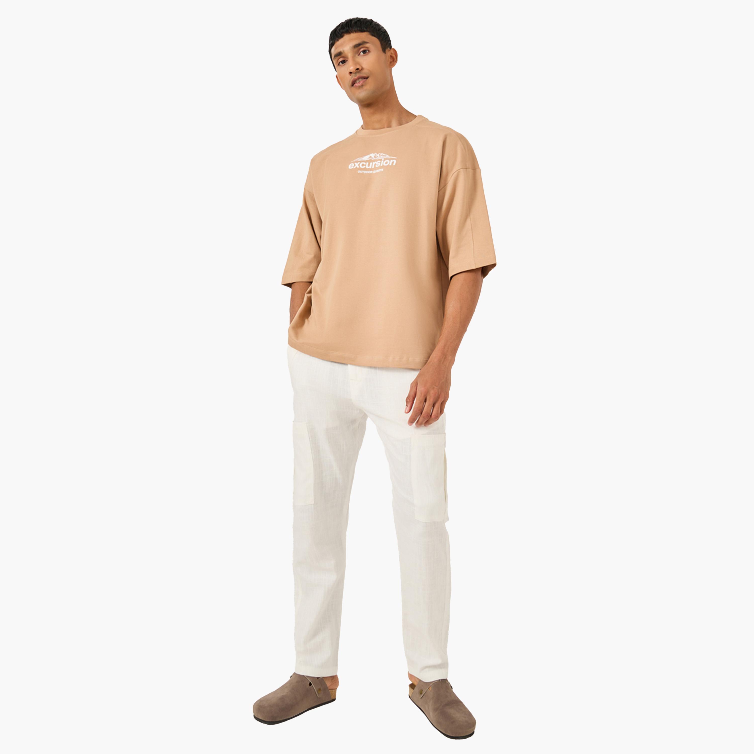 Fort Collins X Styli Mid Rise Straight Fit Track Pant with Drawstring-men-clothing-bottoms-joggers-image-2