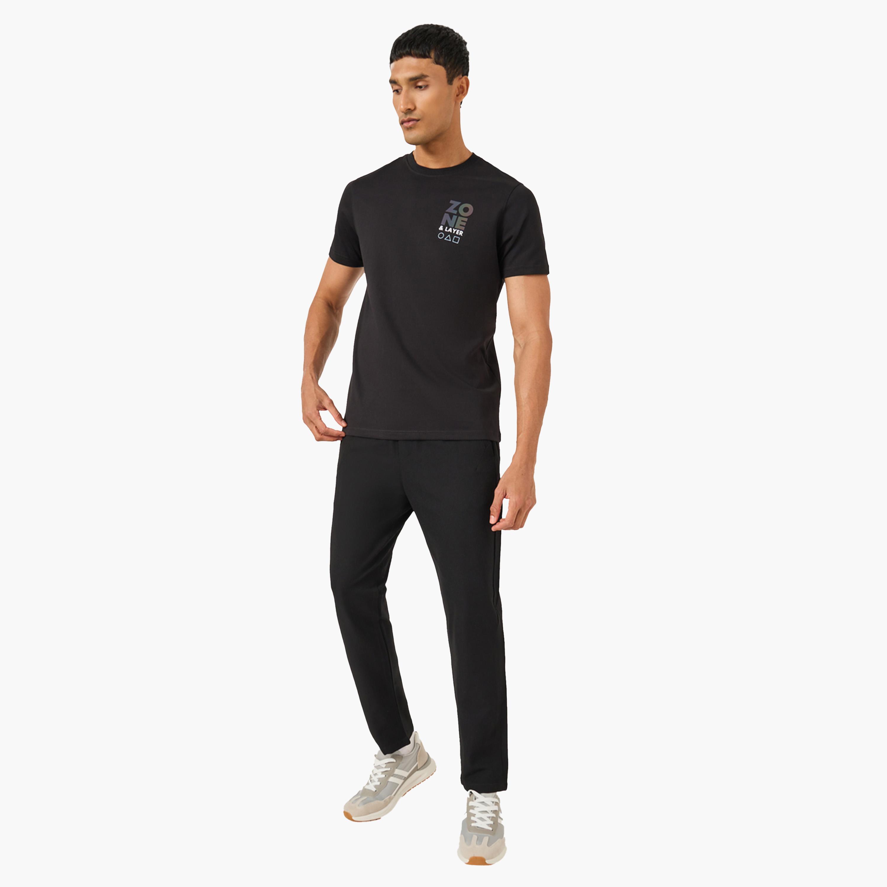 فورت كولينز × ستايلي - بنطال رياضي بخصر متوسط الارتفاع بقصّة مستقيمة ورباط-men-clothing-bottoms-joggers-image-2