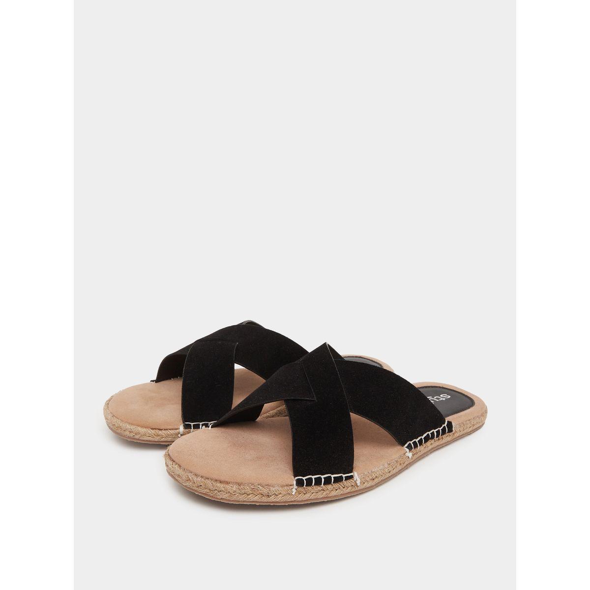Styli Cross Strap Jute Espadrille Sandals-men-shoes-sandals-image-2