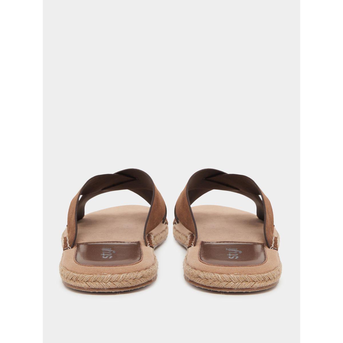 Styli Cross Strap Jute Espadrille Sandals-men-shoes-sandals-image-4