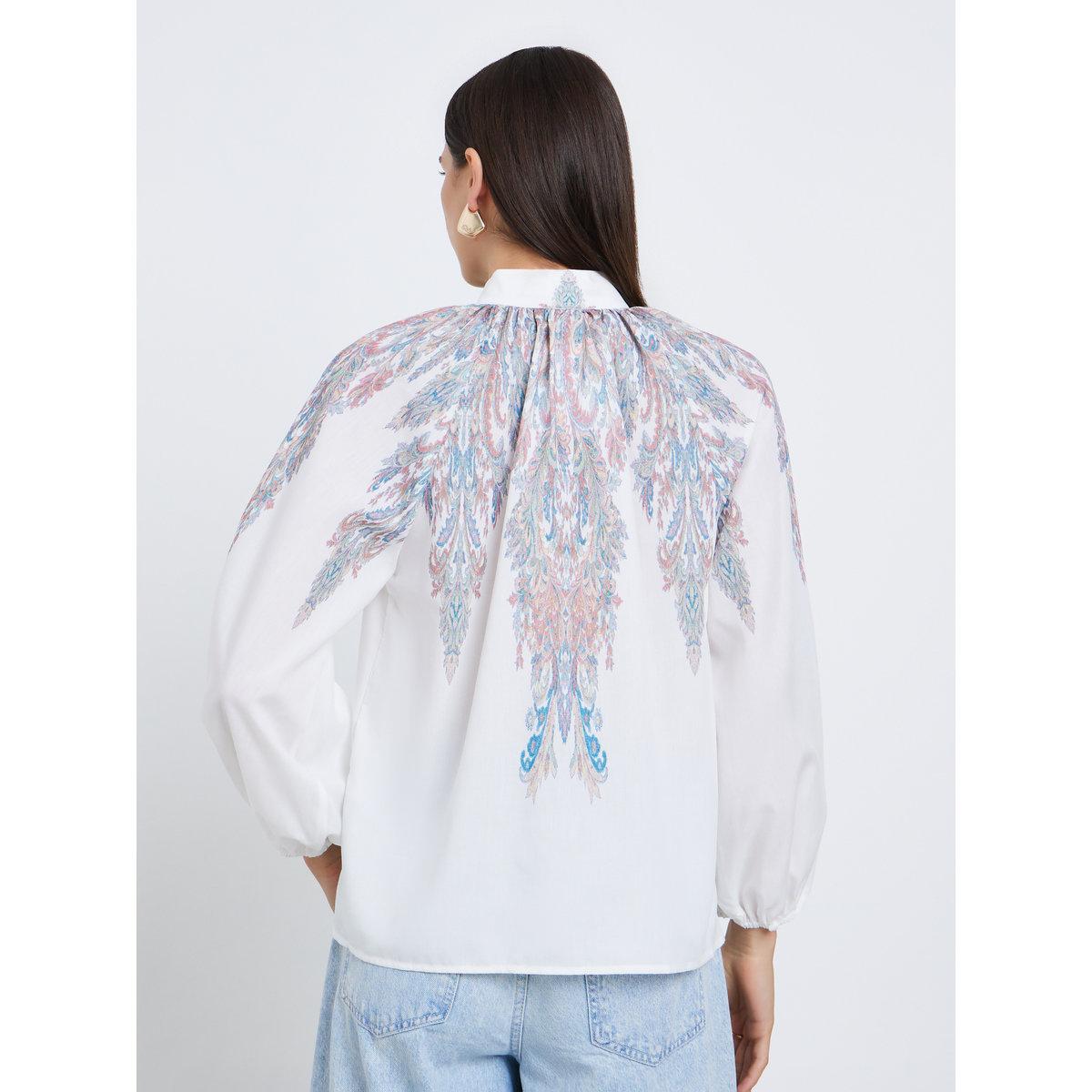 Styli Women Printed Yoke Panel Shirt-women-clothing-shirtsandblouses-shirts-image-4