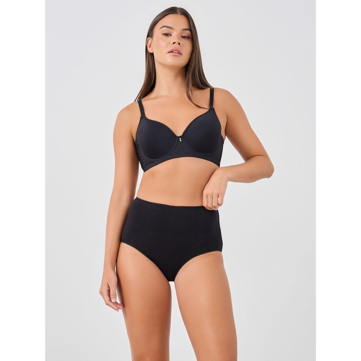 مجموعة من 5 سراويل داخلية سادة-women-clothing-lingerie-panties-image-2