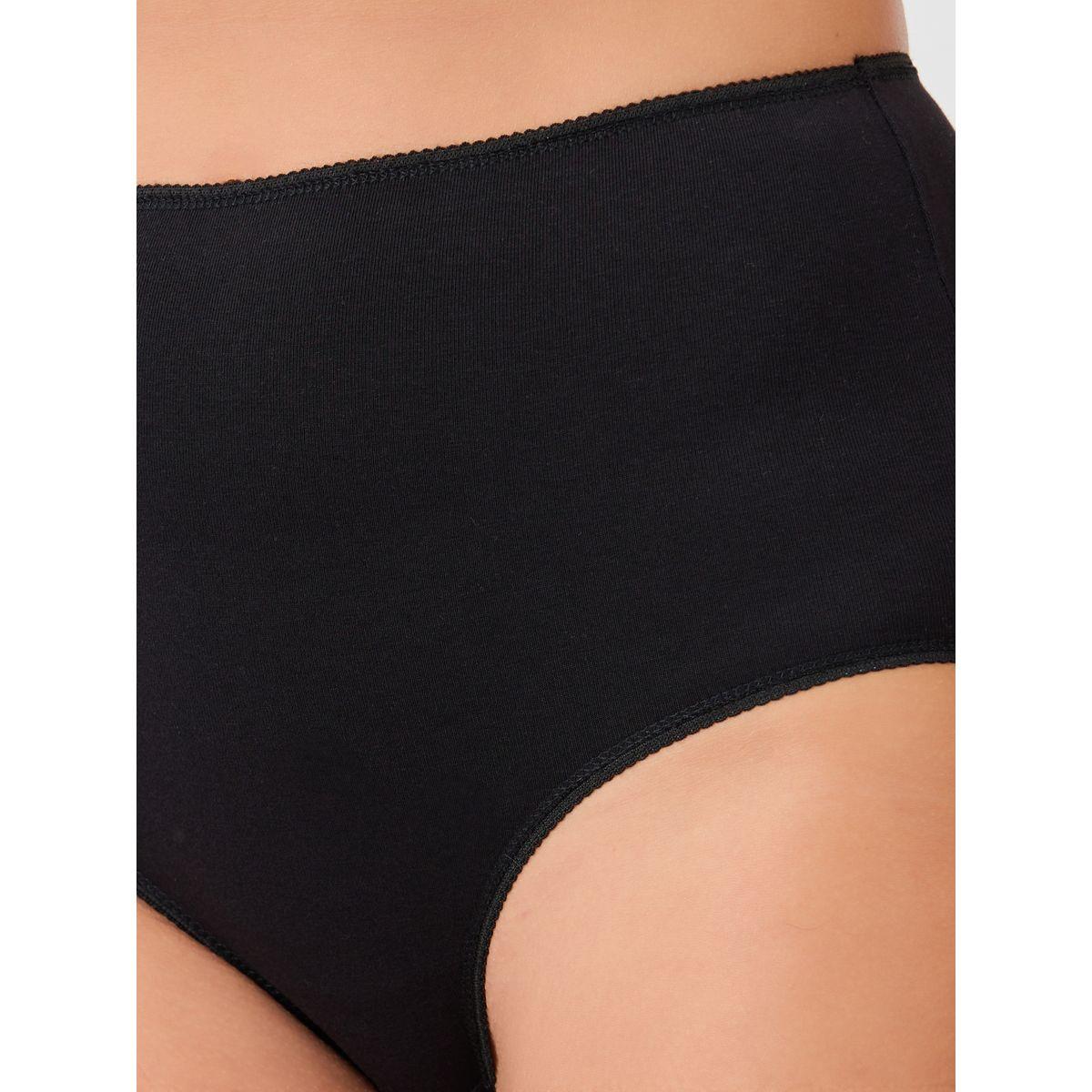 Styli Pack of 5 - Solid Full Briefs-women-clothing-lingerie-panties-image-4