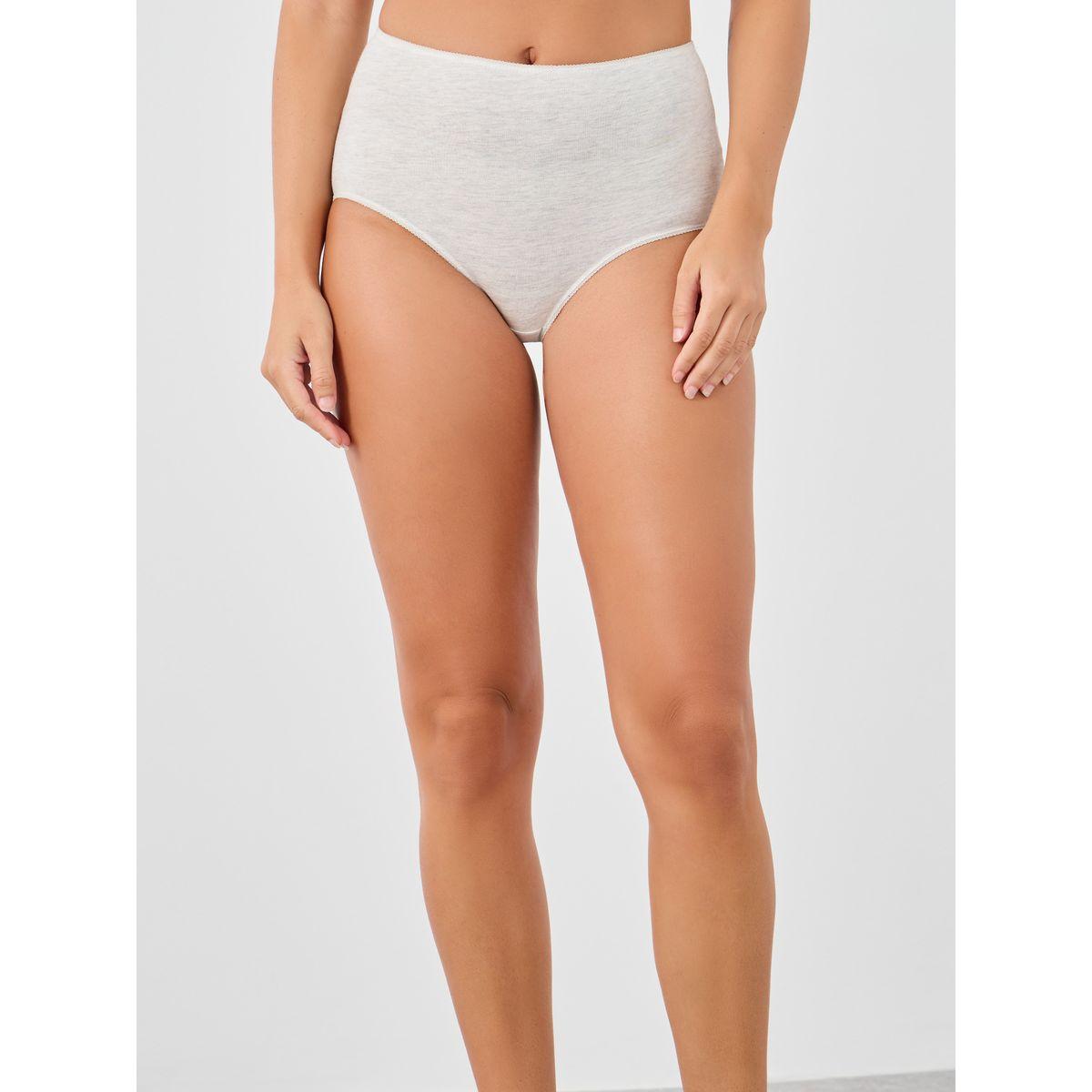 Styli Pack of 5 - Solid Full Briefs-women-clothing-lingerie-panties-image-2