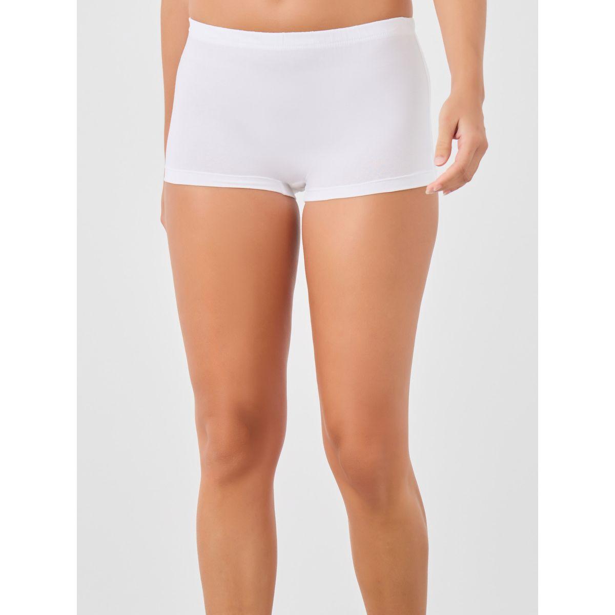 Styli Pack of 4 - Solid Elasticated Waistband Boyshorts-women-clothing-lingerie-panties-image-8