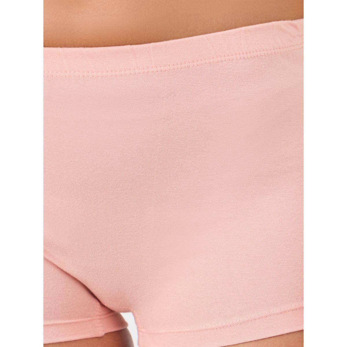 Styli Pack of 4 - Solid Elasticated Waist Boyshorts-women-clothing-lingerie-panties-image-3