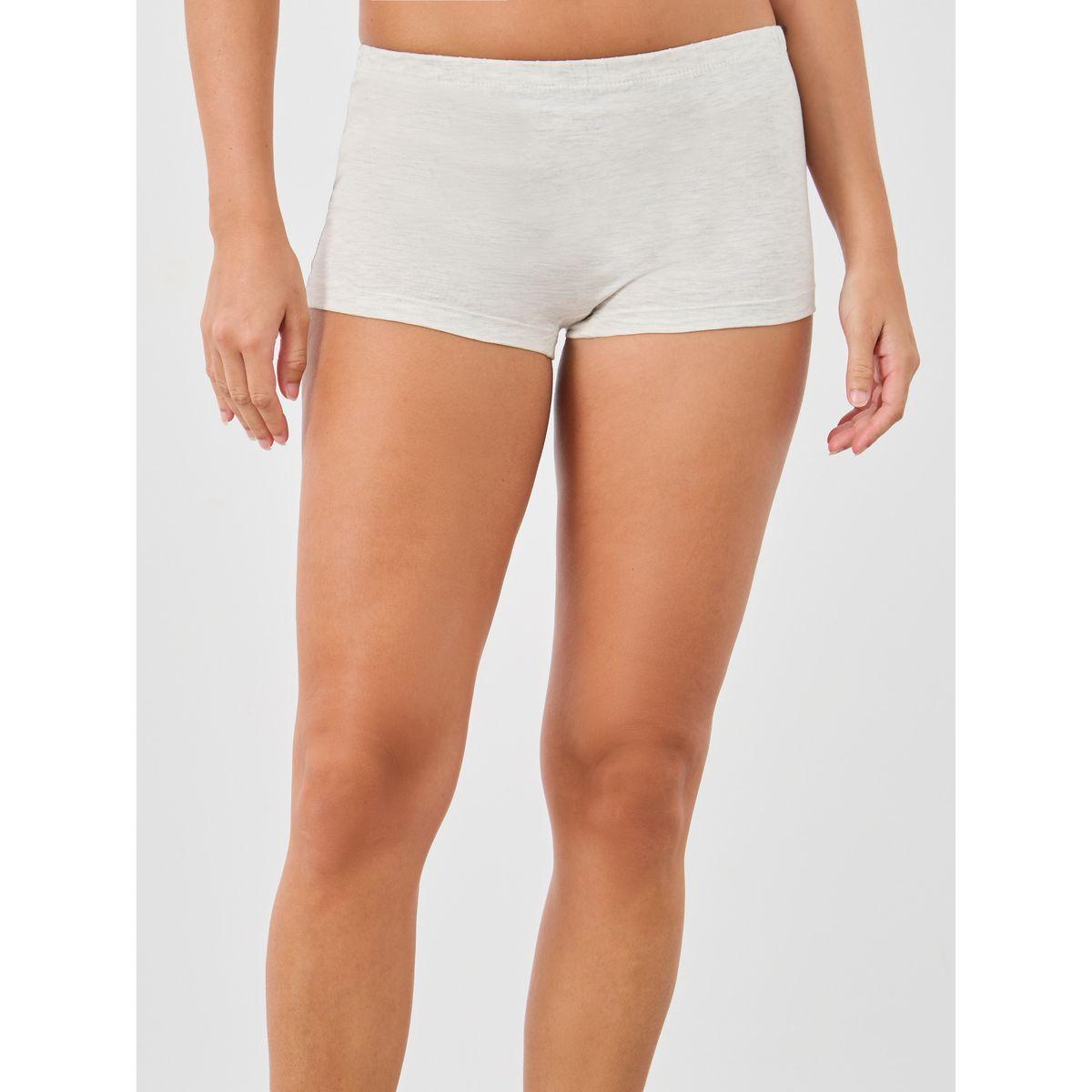 Styli Pack of 4 - Solid Elasticated Waist Boyshorts-women-clothing-lingerie-panties-image-7