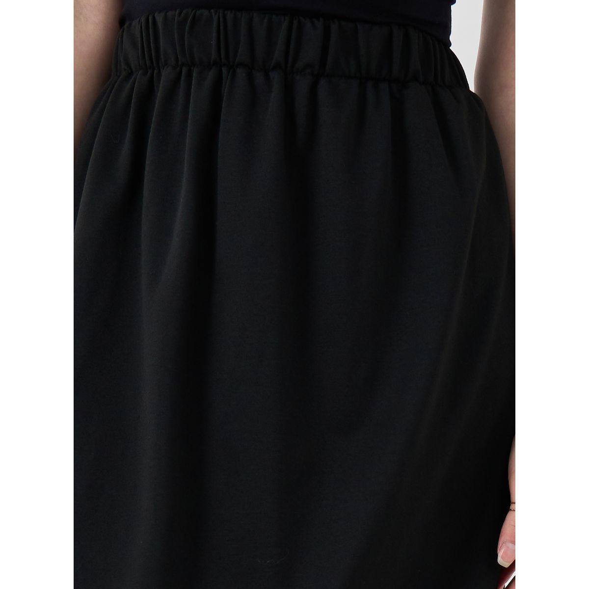 Styli Solid High Rise Straight Fit Midi Skirt-women-clothing-skirts-image-3