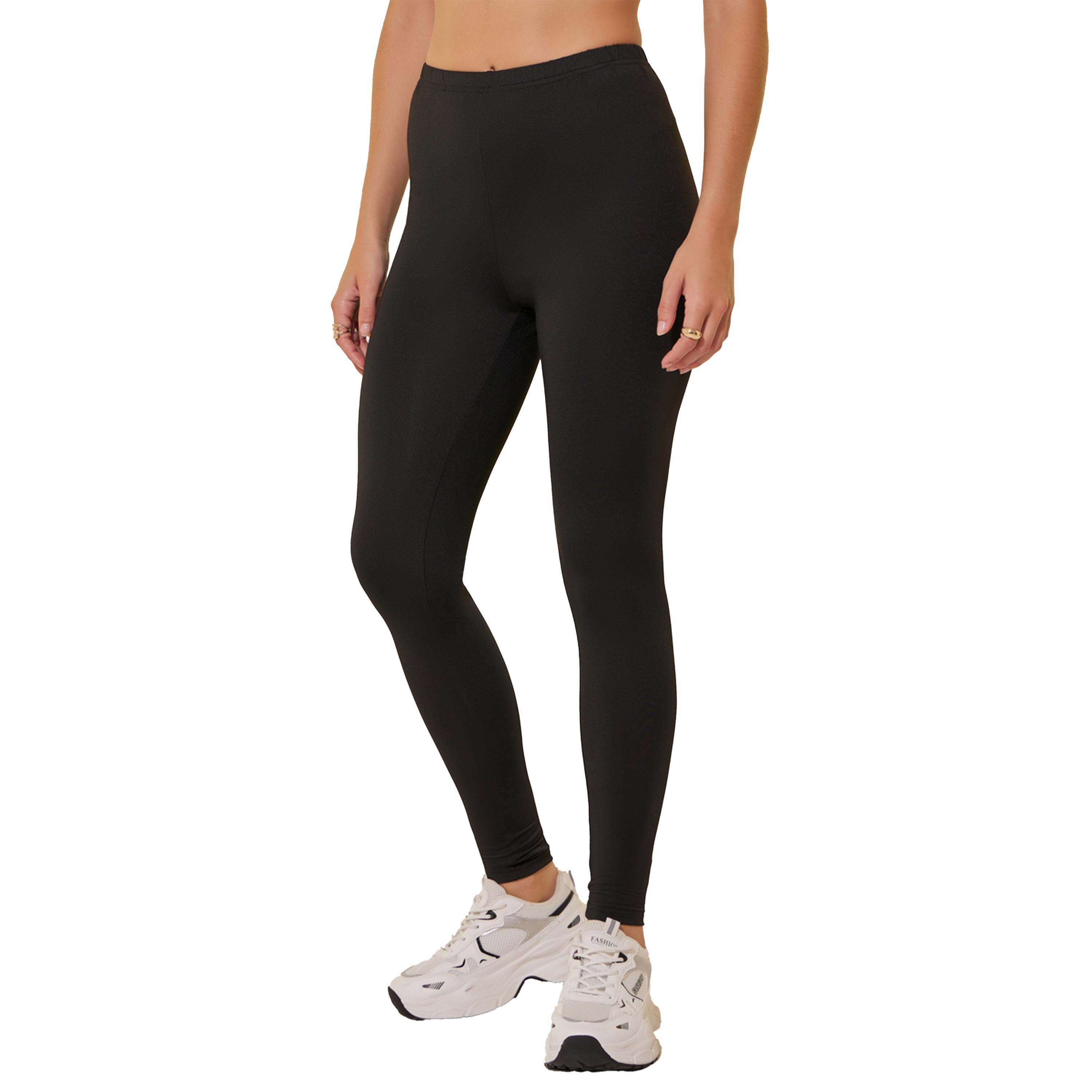 Take Two Solid Plain Black Leggings-women-clothing-bottoms-leggings-image-2
