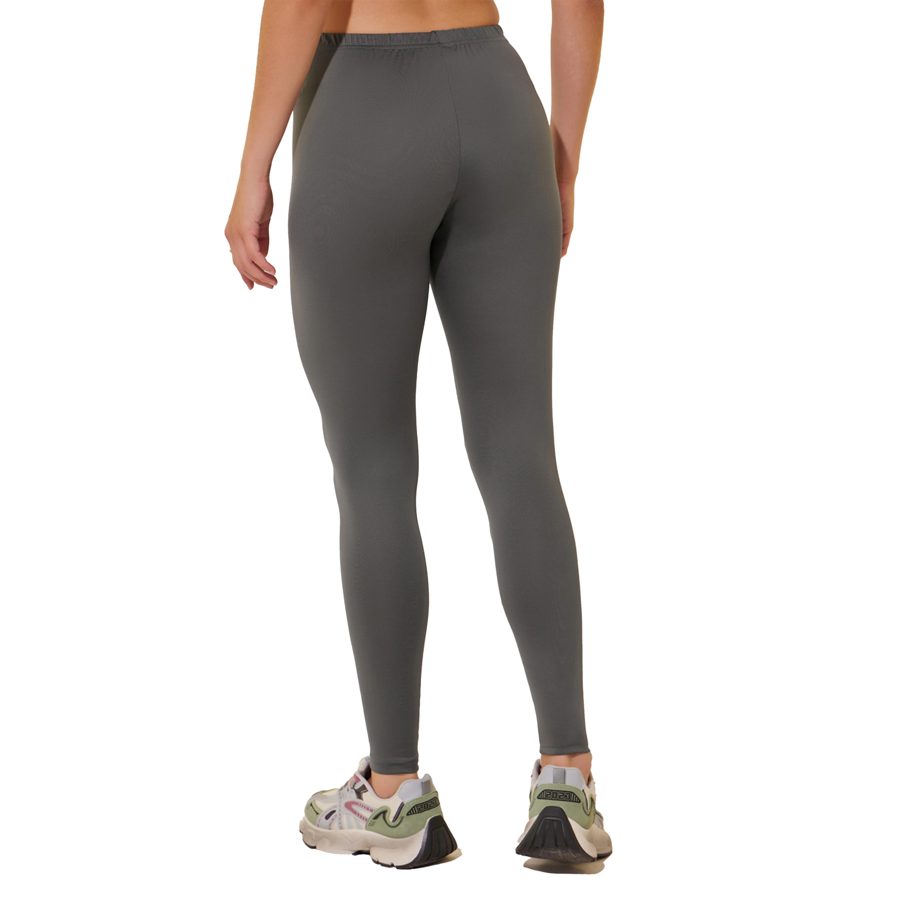 Take Two Solid Grey Plain Leggings-women-clothing-bottoms-leggings-image-5