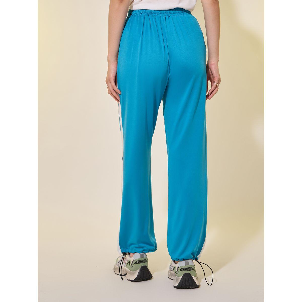 Styli Side Stripe Wide Leg Joggers with Drawstring-women-clothing-bottoms-joggers-image-4