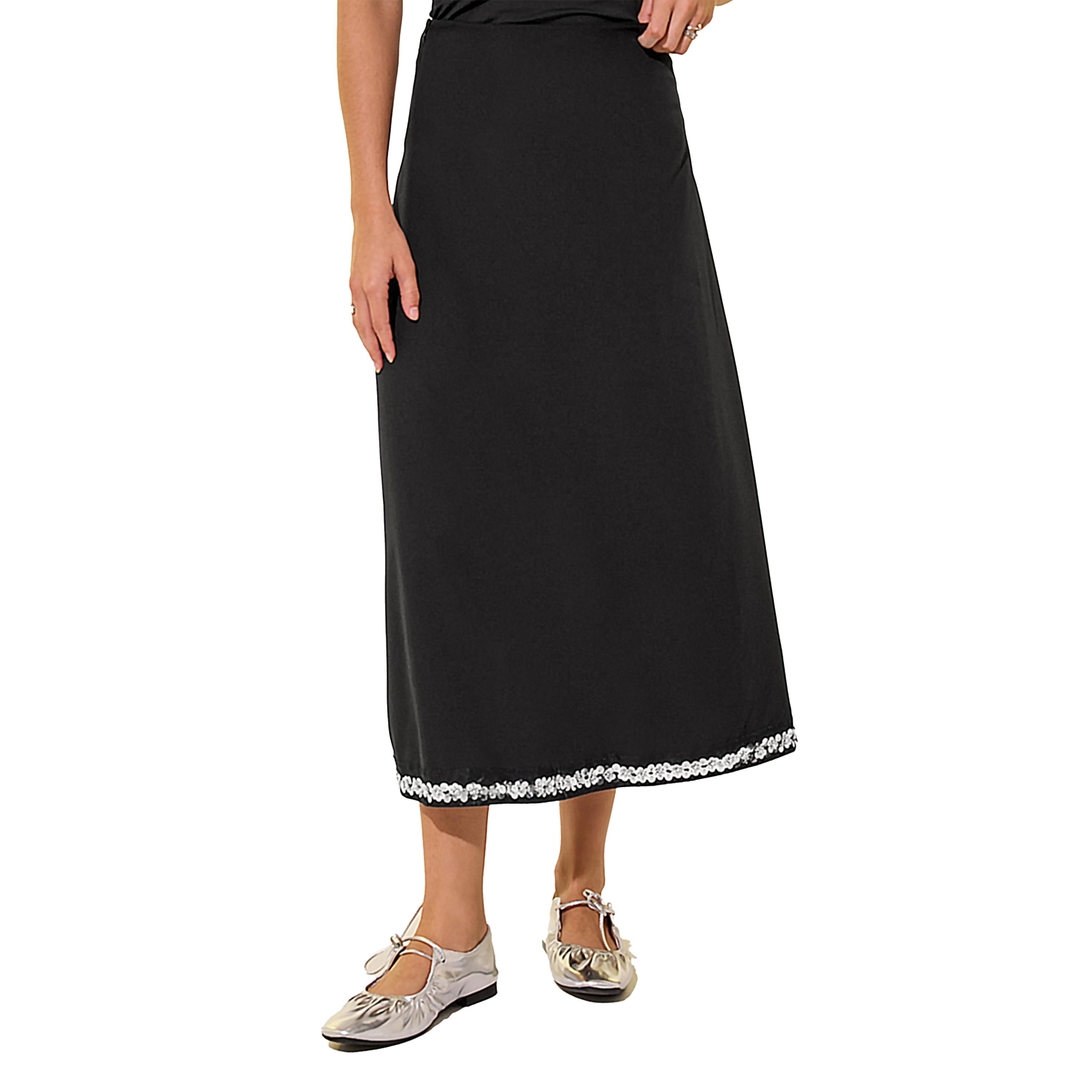 Take Two Sequined Hem A-Line Midi Skirt-women-clothing-bottoms-skirts-image-2