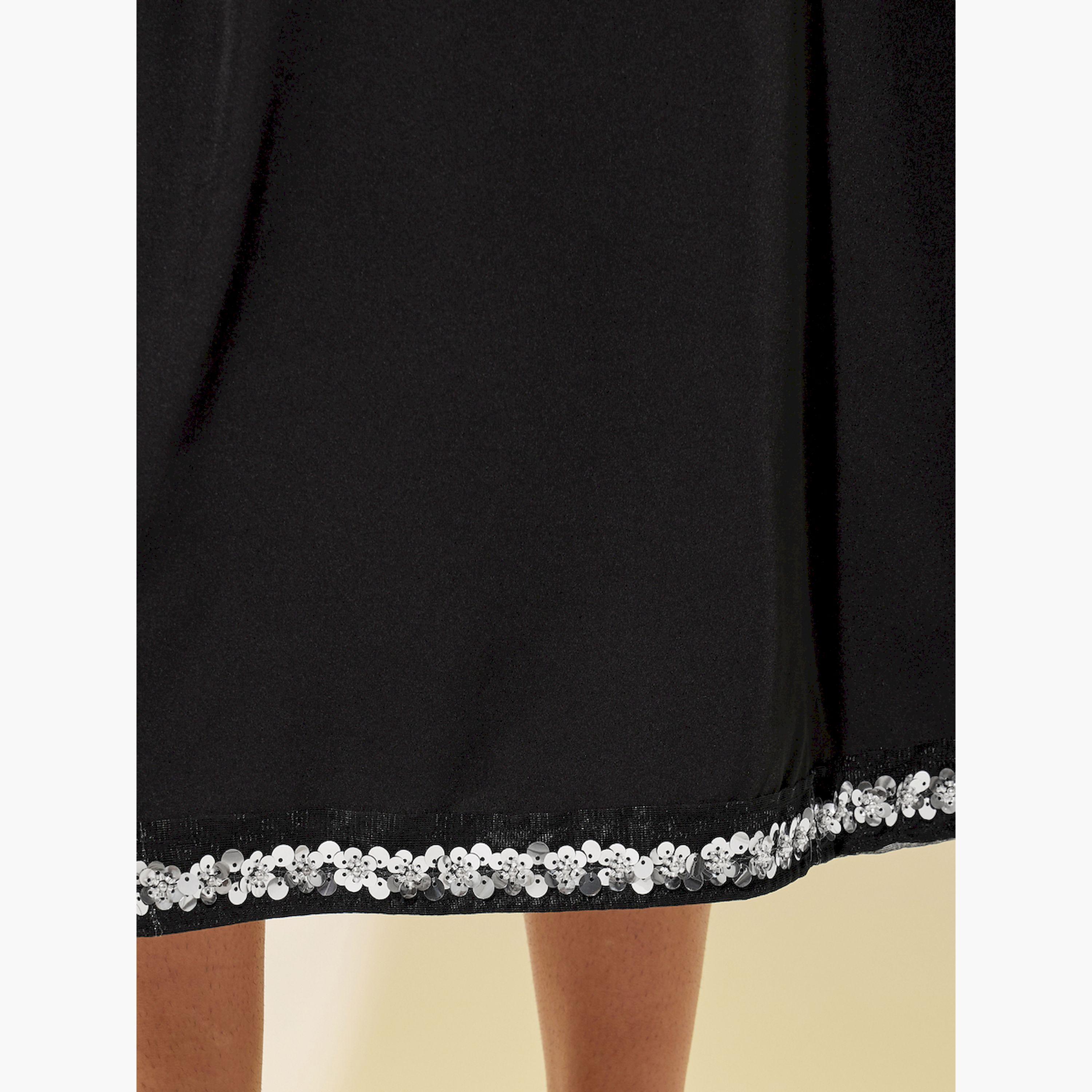 Take Two Sequined Hem A-Line Midi Skirt-women-clothing-bottoms-skirts-image-3
