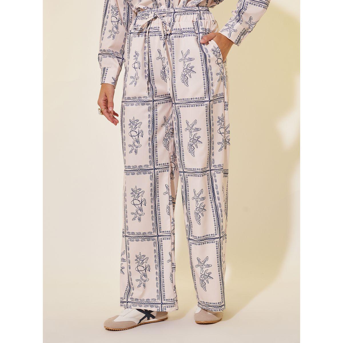 Styli All-Over Printed Long Sleeve Shirt and Pants Co-Ords-women-clothing-coordsets-image-5