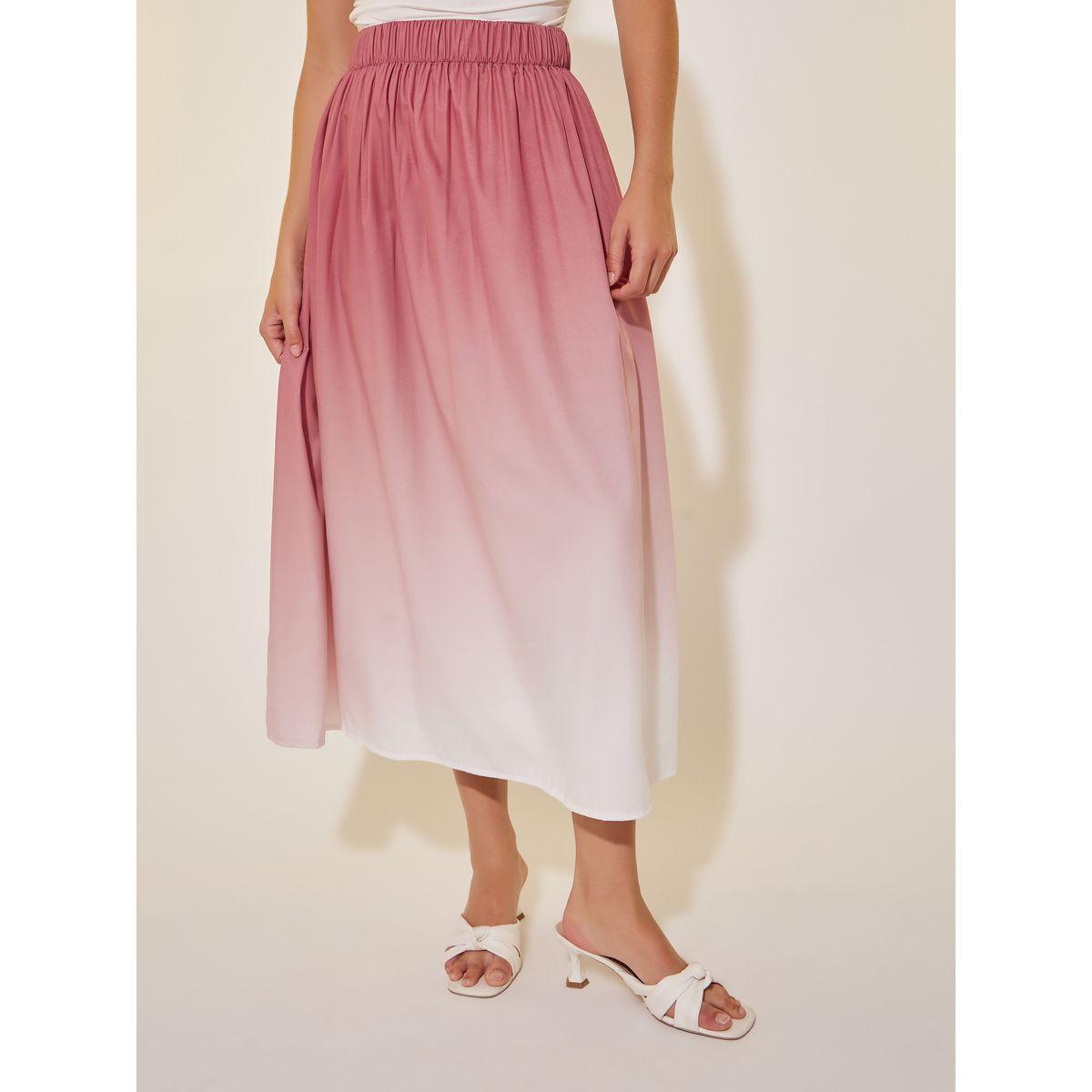 Styli Ombre A-Line Midi Skirt-women-clothing-bottoms-skirts-image-2