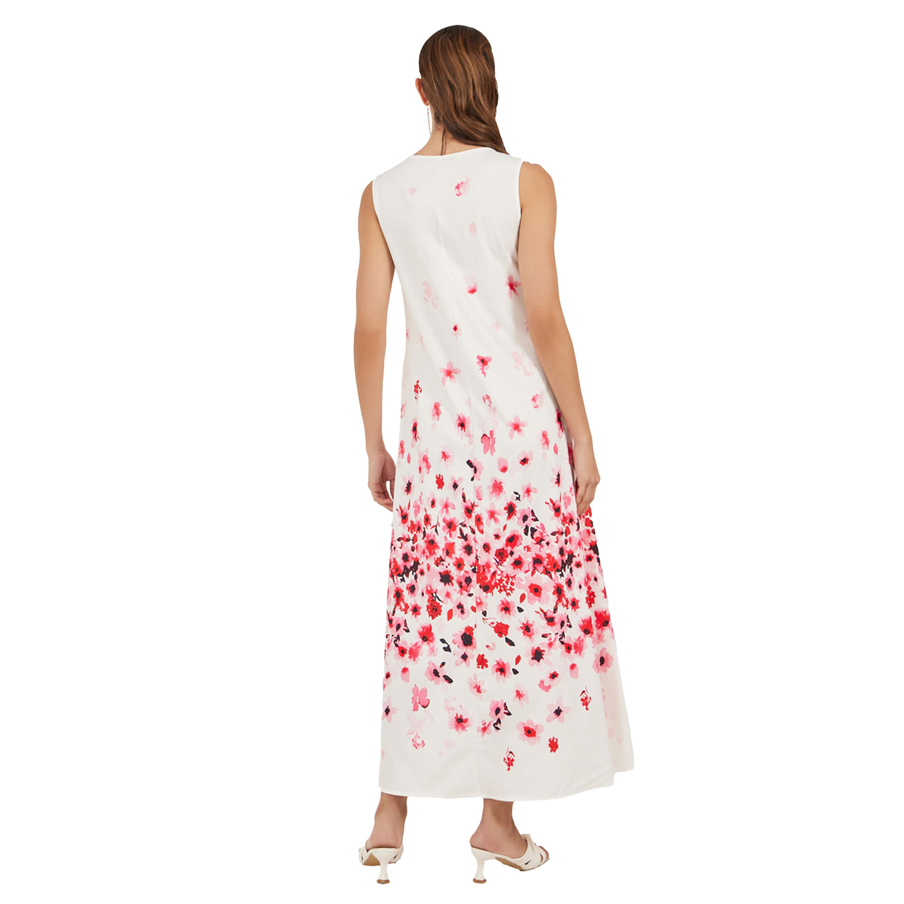 ستايلي - فستان ماكسي بدون أكمام بطبعة زهور-women-clothing-dresses-image-5
