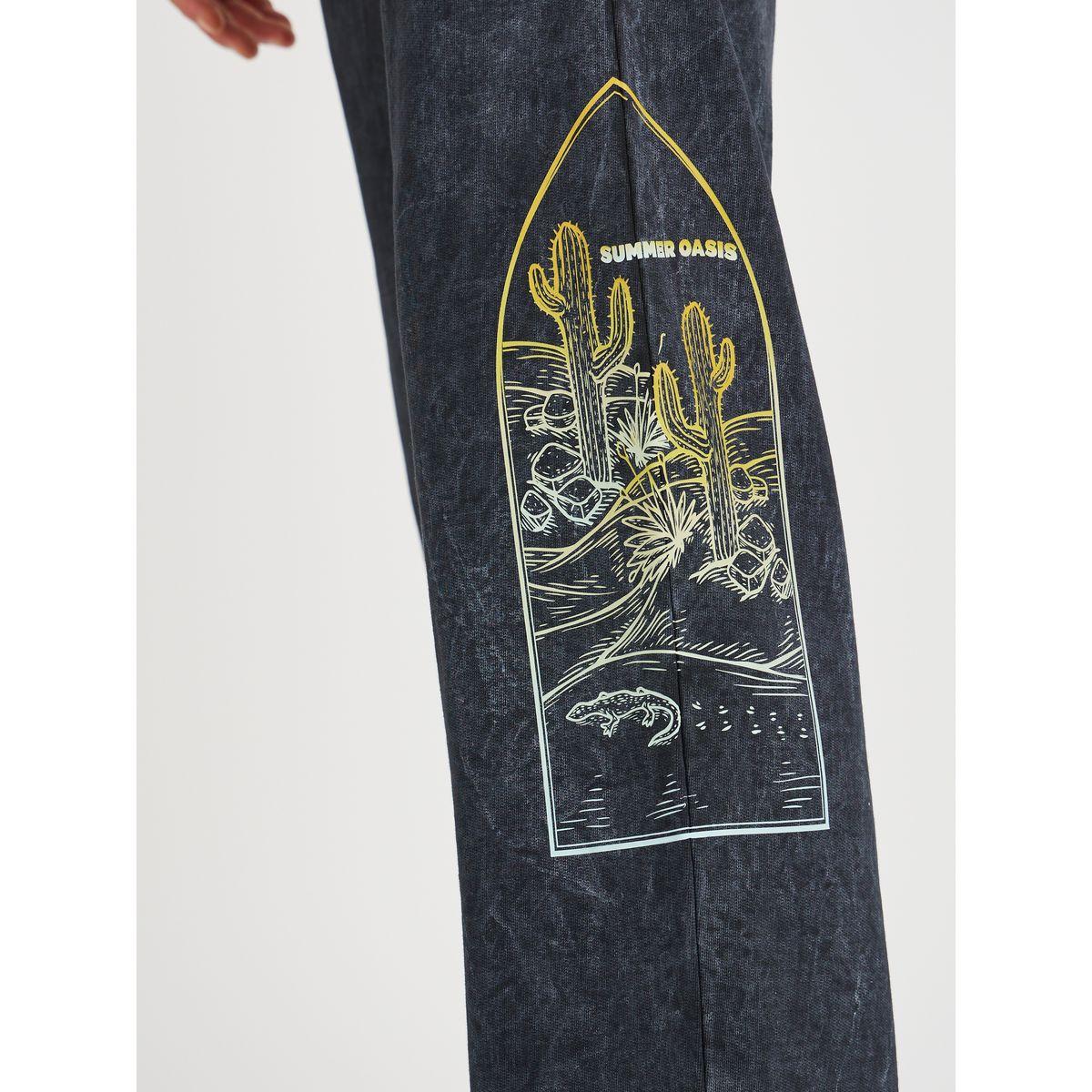 Styli Placement Print Acid Wash Oversize Joggers-men-clothing-bottoms-joggers-image-4