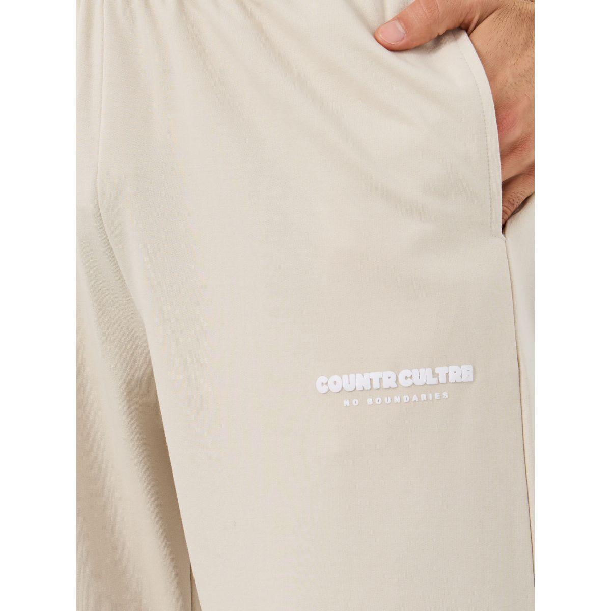 Styli Slogan Print Relaxed Fit Open Hem Jogger-men-clothing-bottoms-joggers-image-3