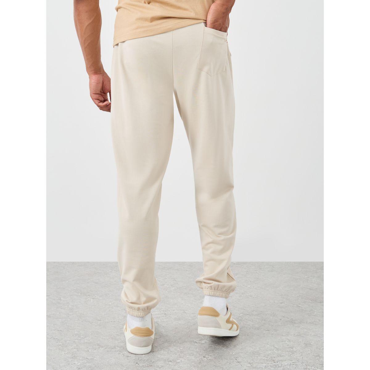 Styli Typography Embossed Oversized Elasticated Cuffed Joggers-men-clothing-bottoms-joggers-image-4