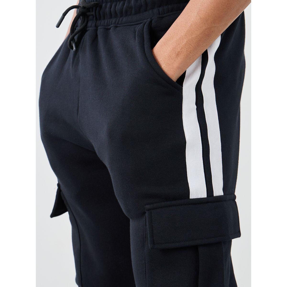 Styli Side Twill Tape Oversized Joggers with Cargo Pockets Deatil-men-clothing-bottoms-joggers-image-3
