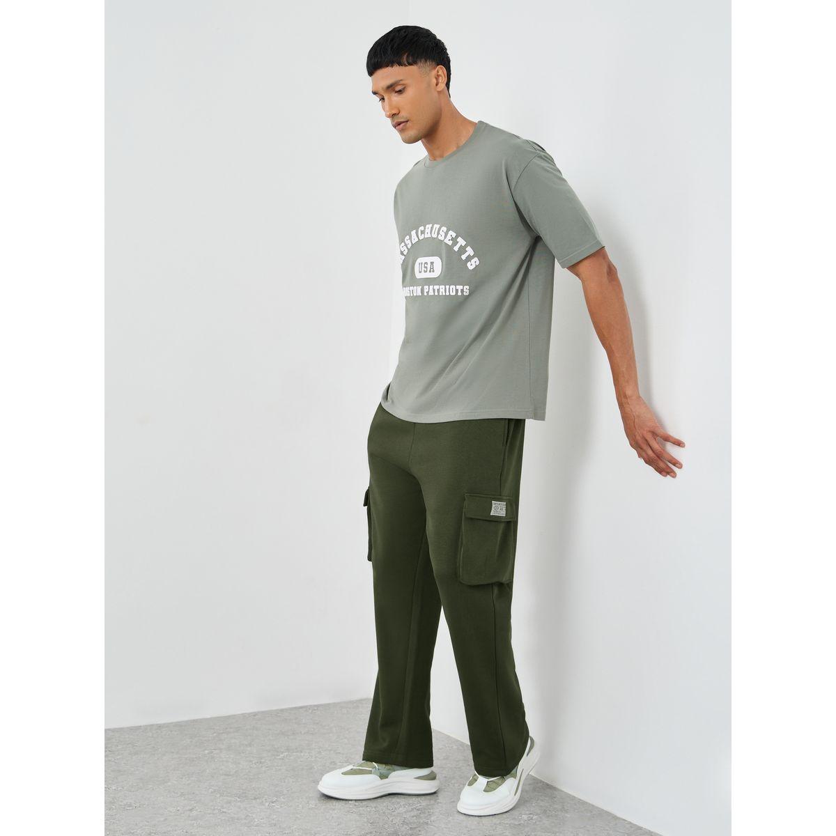 Styli Badge Detail Cargo Pocket Oversized Joggers-men-clothing-bottoms-joggers-image-2