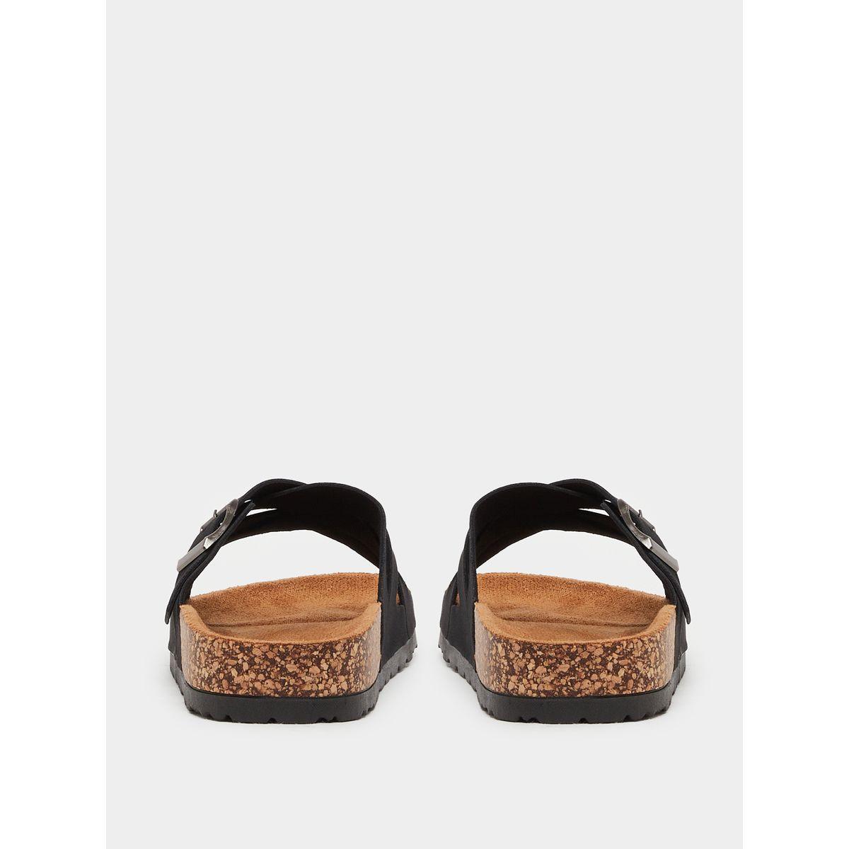 صندل مريح بمقدمة مفتوحة وإبزيم-women-shoes-sandals-flats-image-4