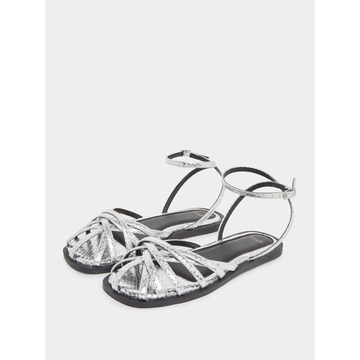 Styli Strappy Flats Sandals-women-shoes-sandals-flats-image-2