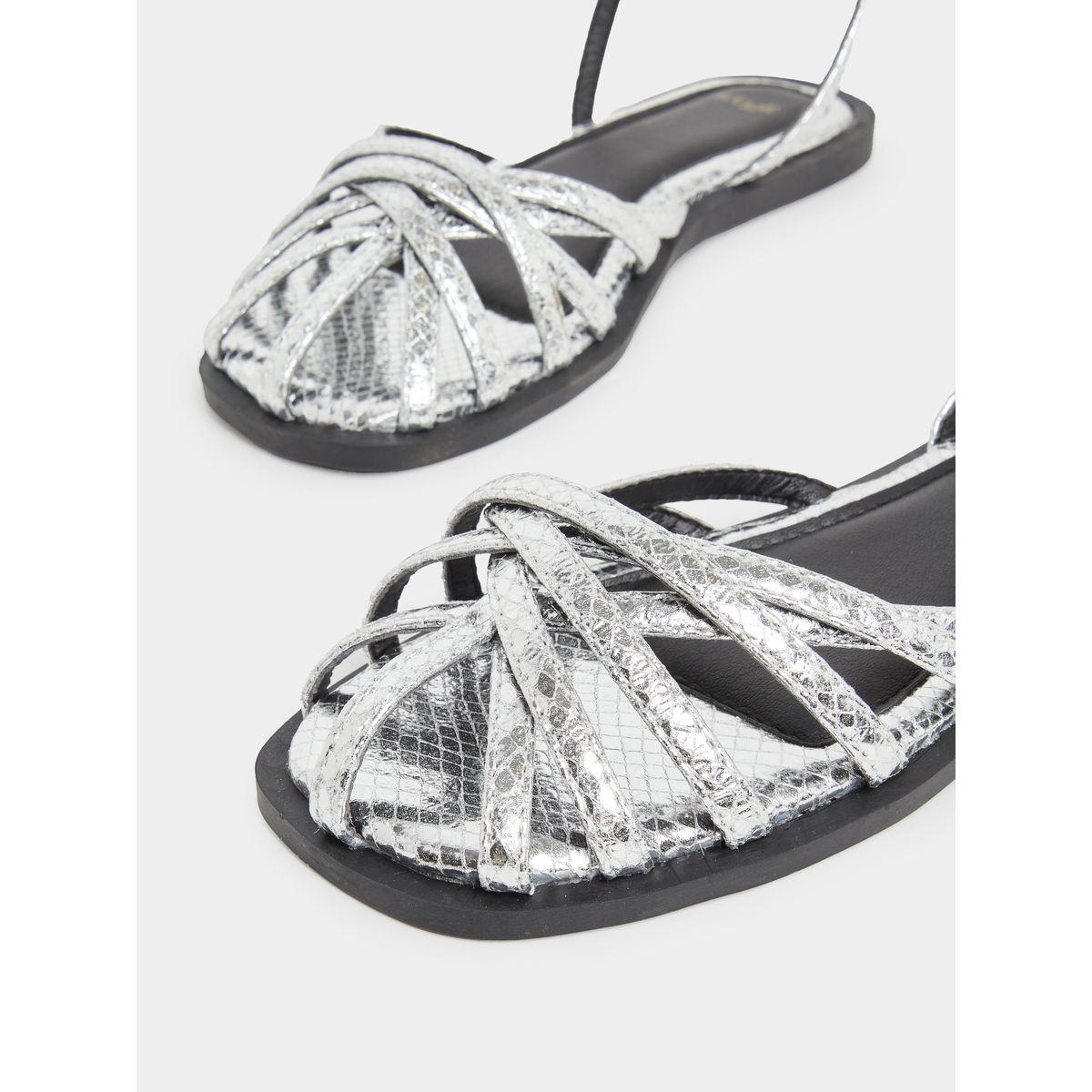Styli Strappy Flats Sandals-women-shoes-sandals-flats-image-3