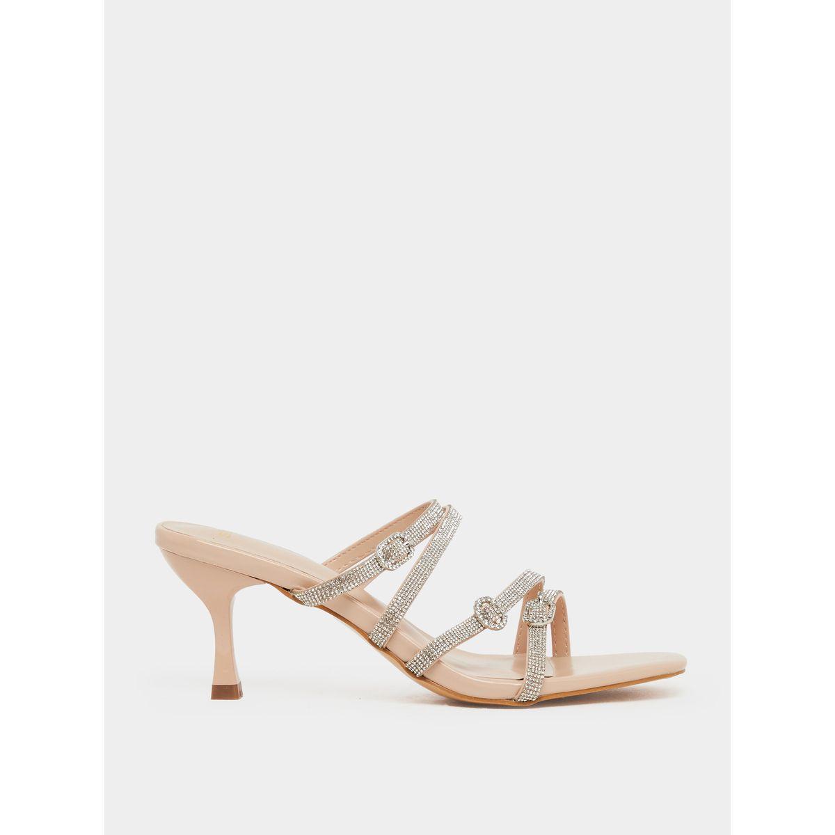 Styli Embellished Strappy Heel Sandals-women-shoes-sandals-heeled-image-2