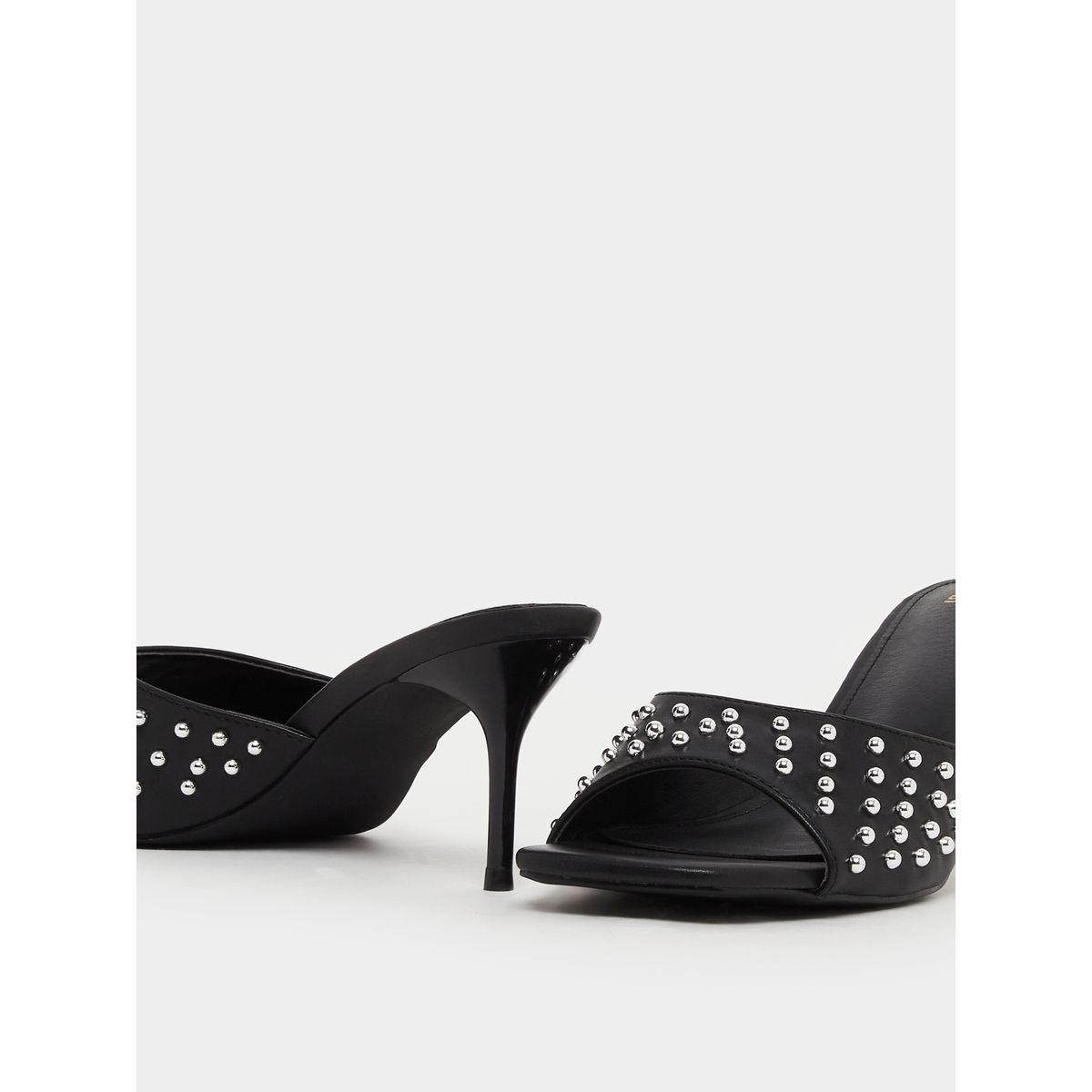 Styli Studded Open Toe Stiletto Heel Sandals-women-shoes-sandals-heeled-image-3