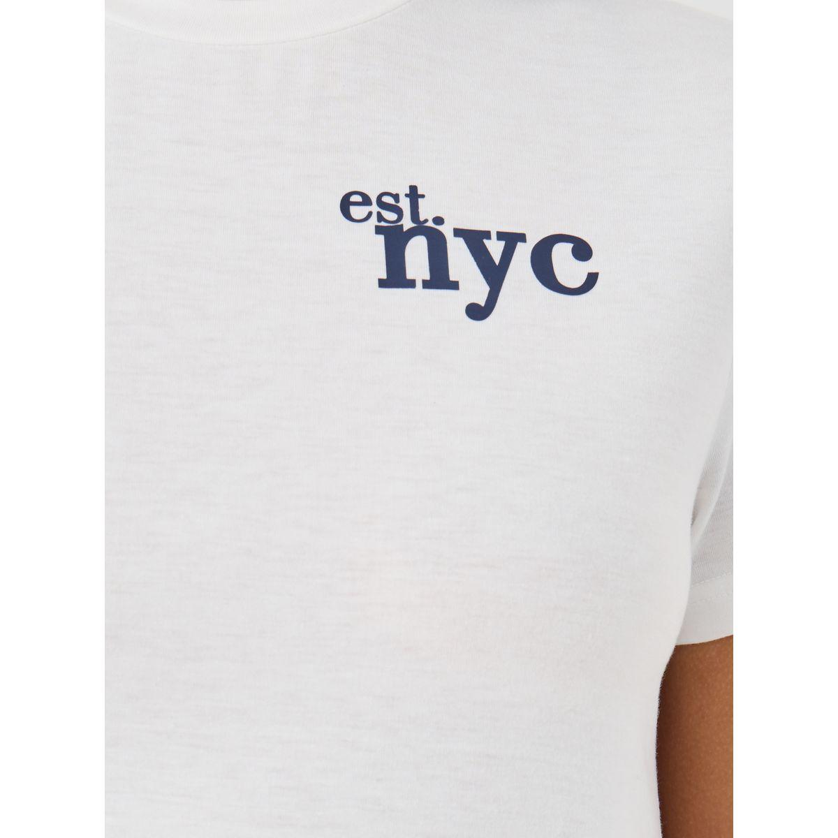 Styli Slogan Print Round Neck Short Sleeve T-Shirt-women-clothing-tshirts-image-3