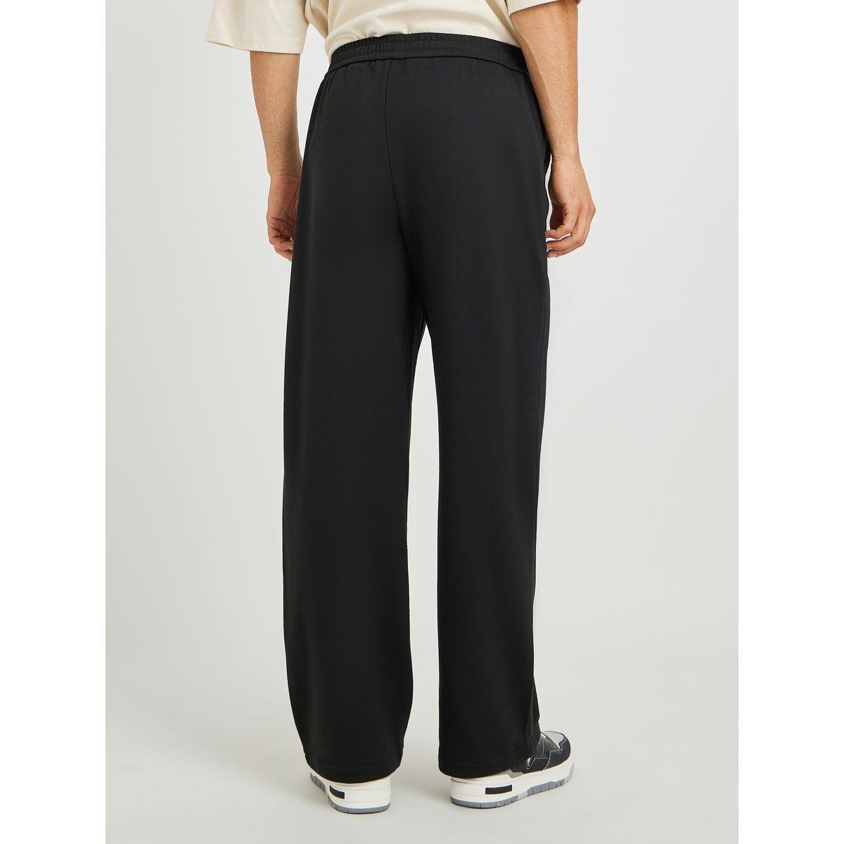 جوغر فضفاض بحافة مفتوحة مع أربطة-men-clothing-bottoms-joggers-image-4