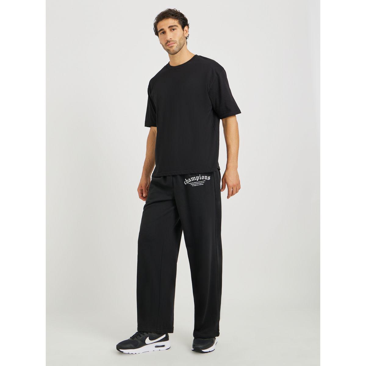 بنطال جوغر فضفاض بتفاصيل مُطرزة-men-clothing-bottoms-joggers-image-2