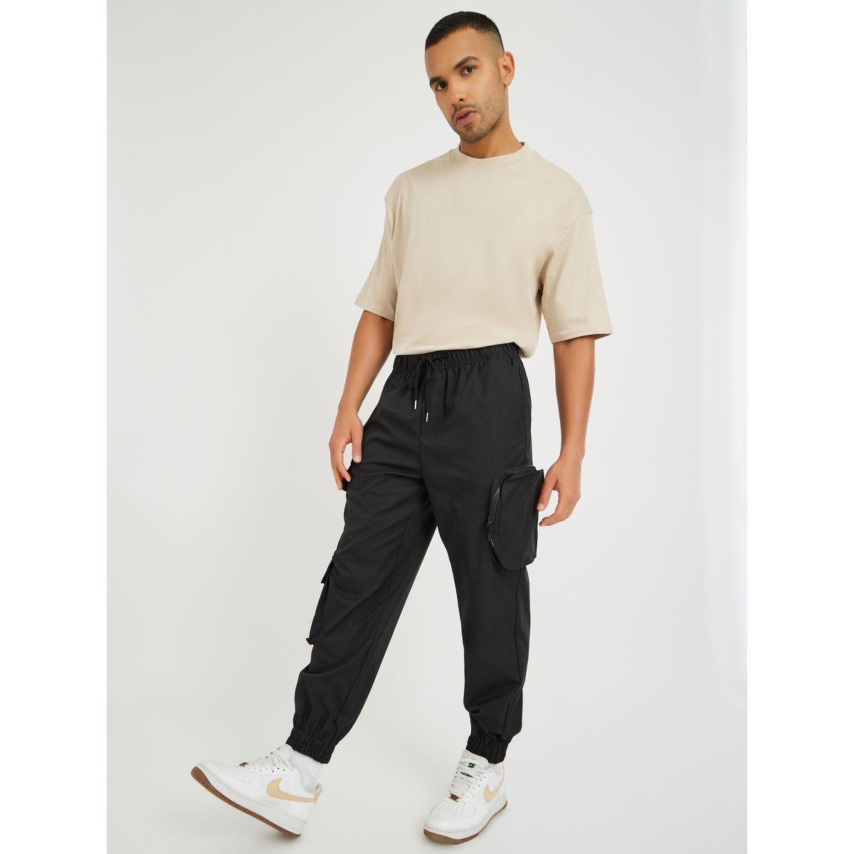 Styli Cotton Twill Utility Relaxed Jogger with Multi Pocket Details-men-clothing-bottoms-joggers-image-2