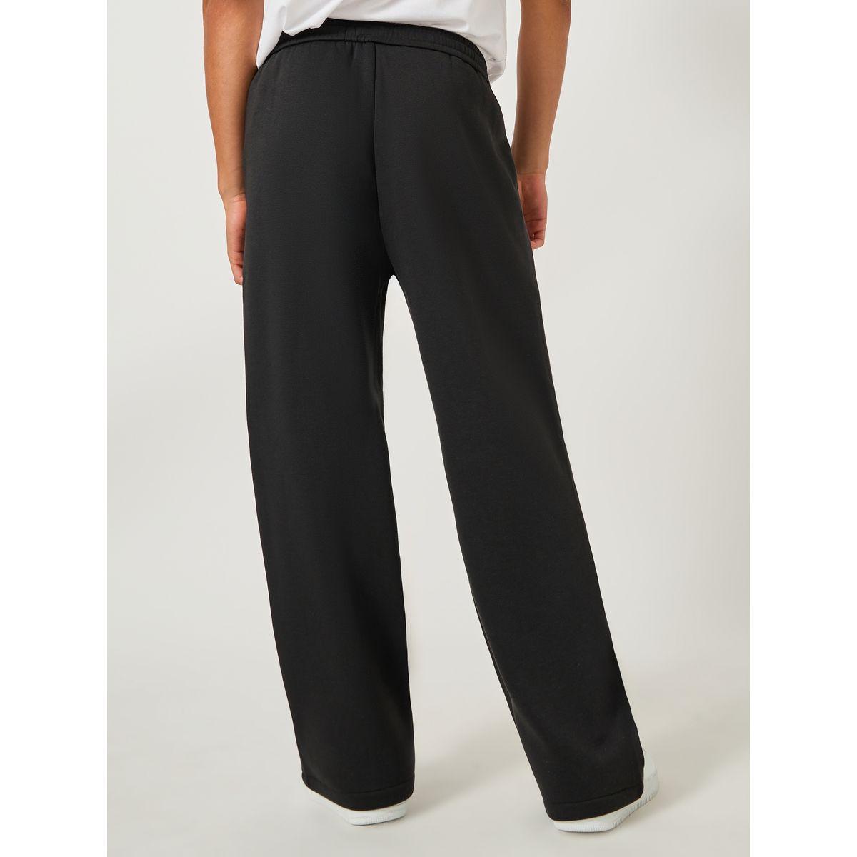 جوغر فضفاض بحافة مفتوحة وتفاصيل جيب-men-clothing-bottoms-joggers-image-4