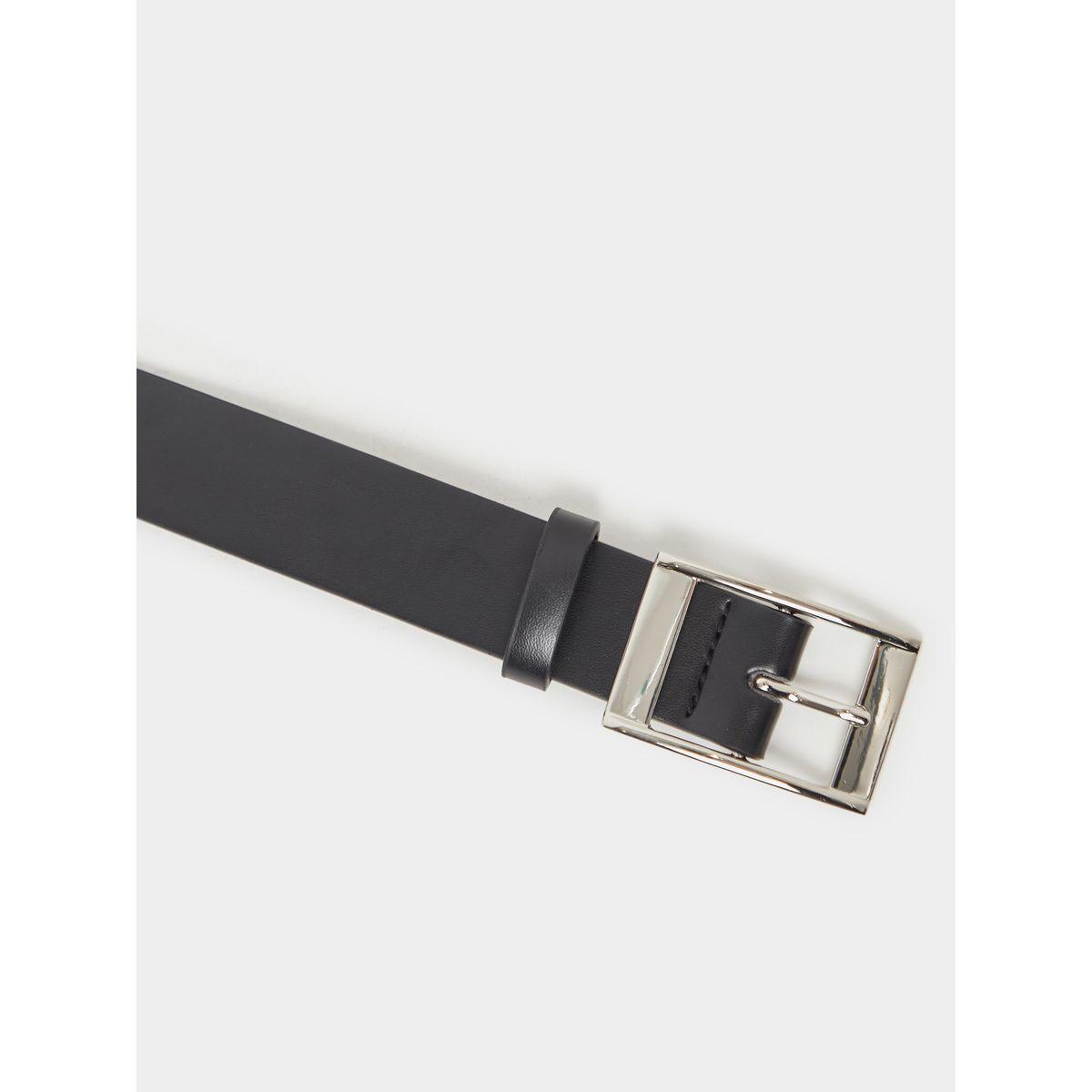 Styli  Metal Buckle Black Waist Belt-men-beltsandwallets-belts-image-4