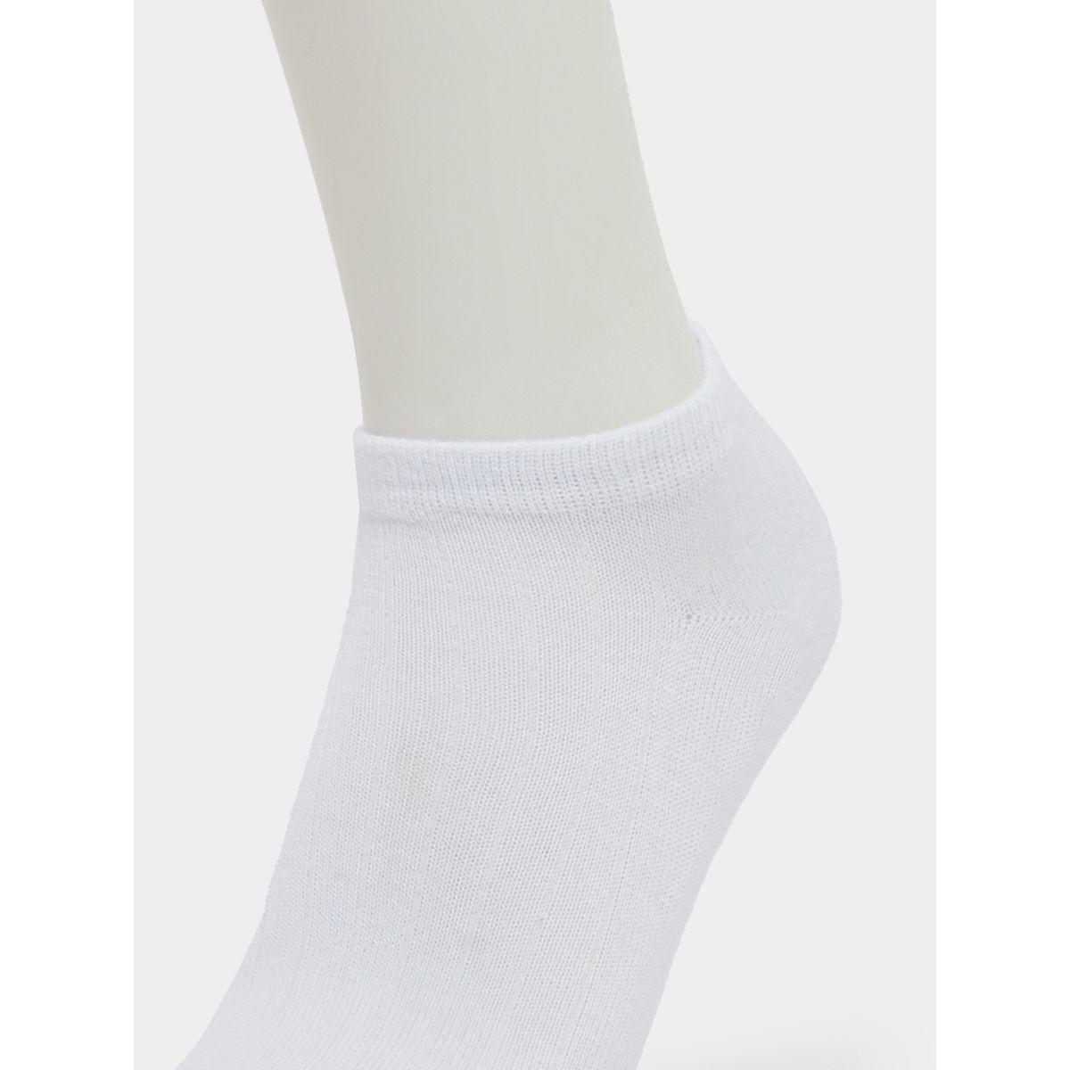 Styli Set of 5 Multicolor Ribbed Cuff Ankle Socks-men-socks-image-5