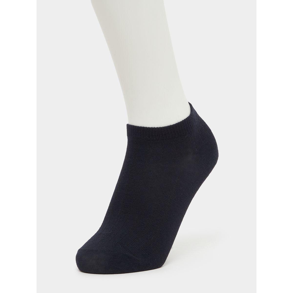 Styli Set of 5 Multicolor Ribbed Cuff Ankle Socks-men-socks-image-6