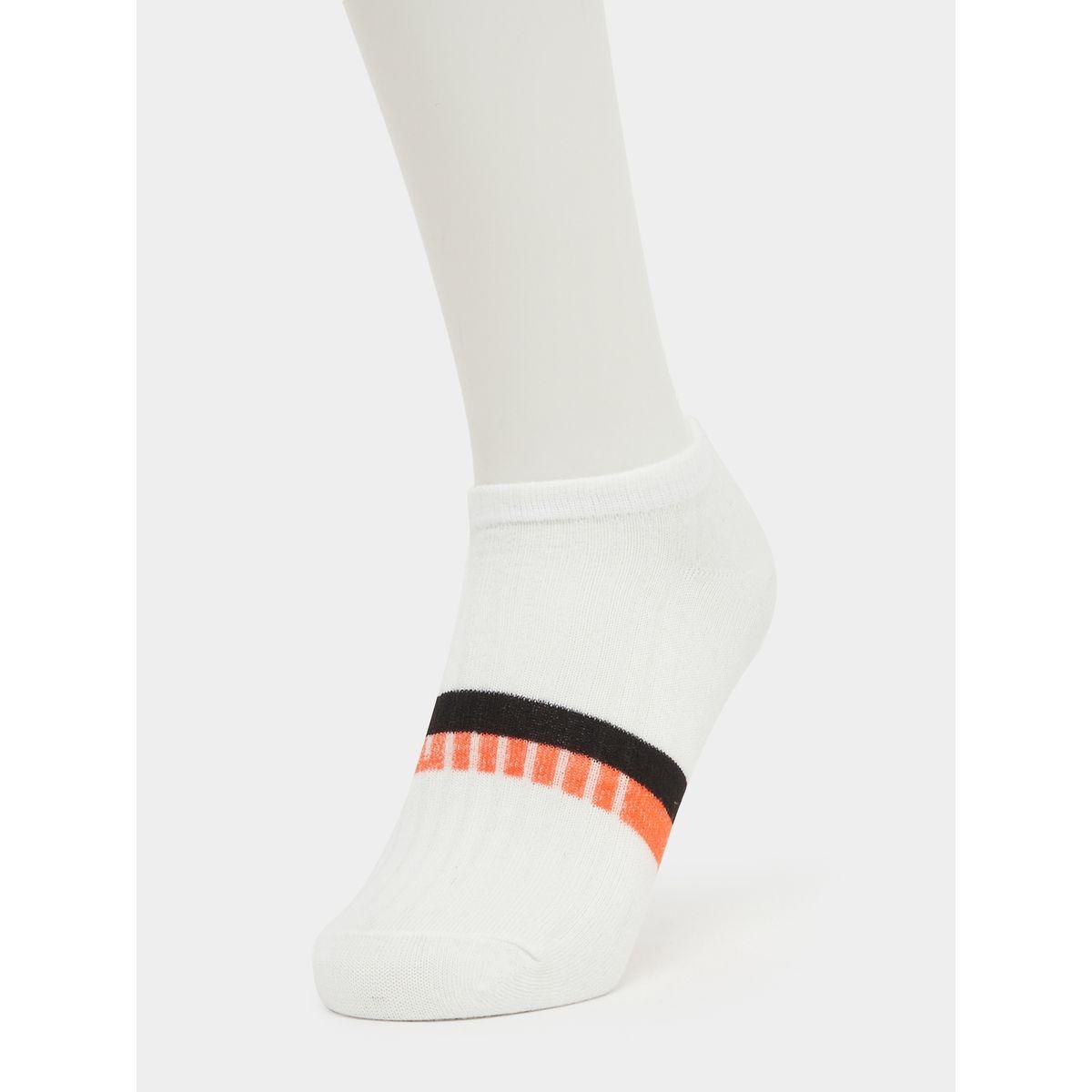 Styli Pack of 5 Multicolor Striped Ankle Socks-men-socks-image-4