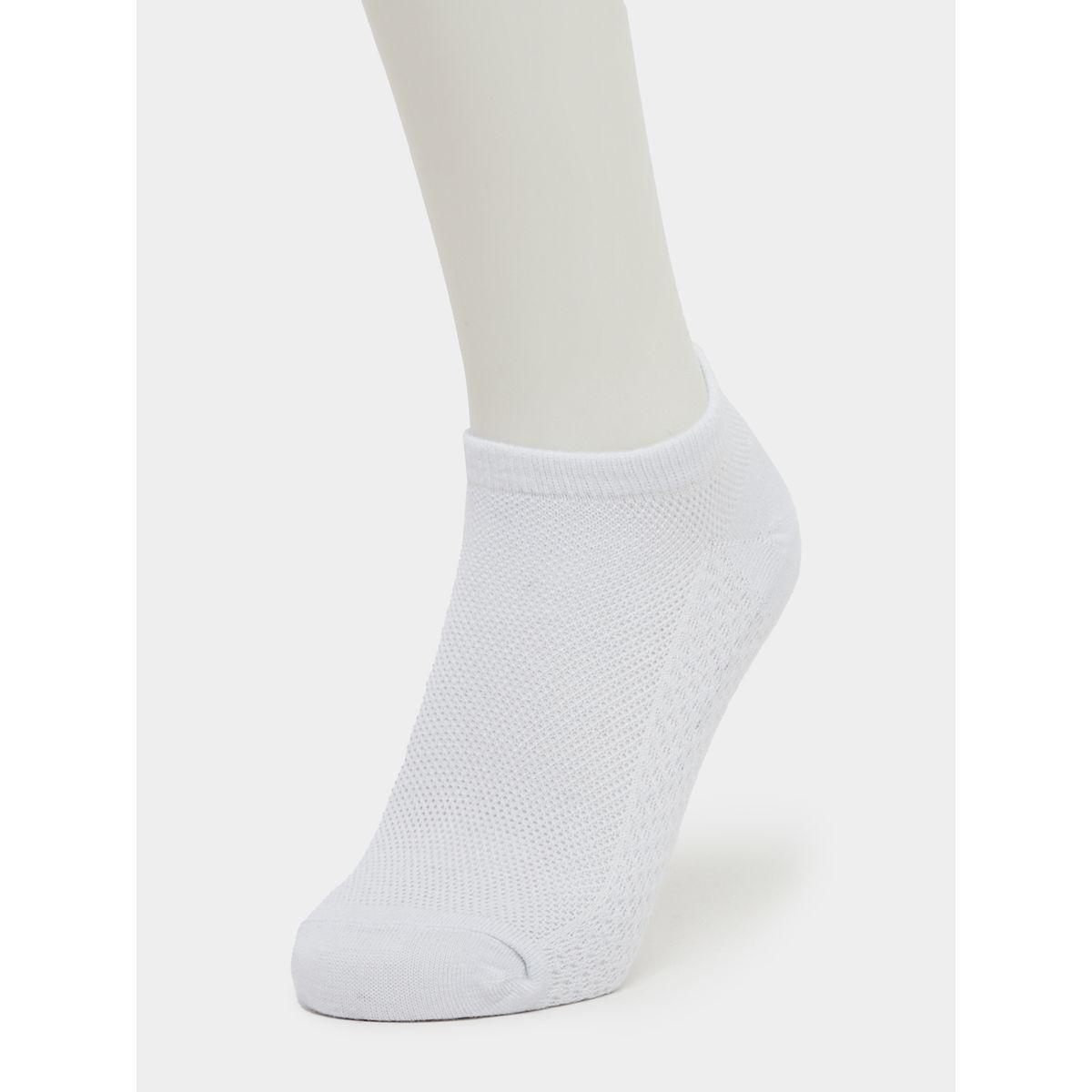 Styli Pack of 3 Multicolor Plain Comfy Ankle Socks-men-socks-image-4