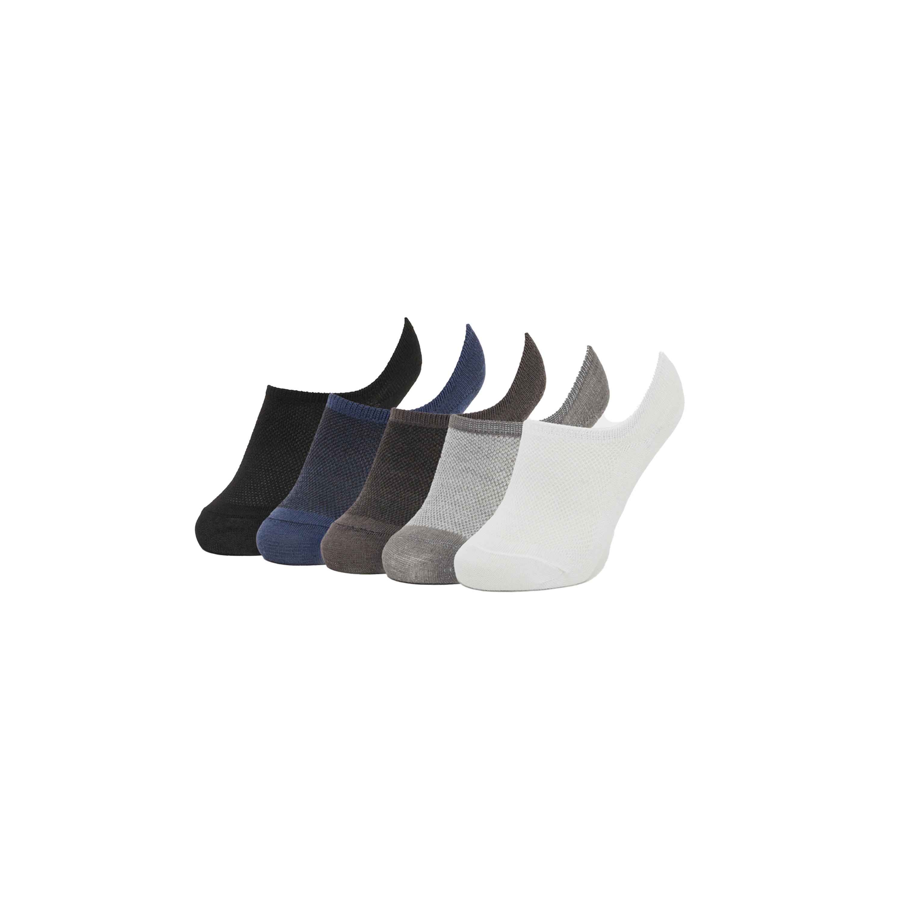 ستايلي - جوارب بطول الكاحل متعددة الألوان-men-socks-image-1
