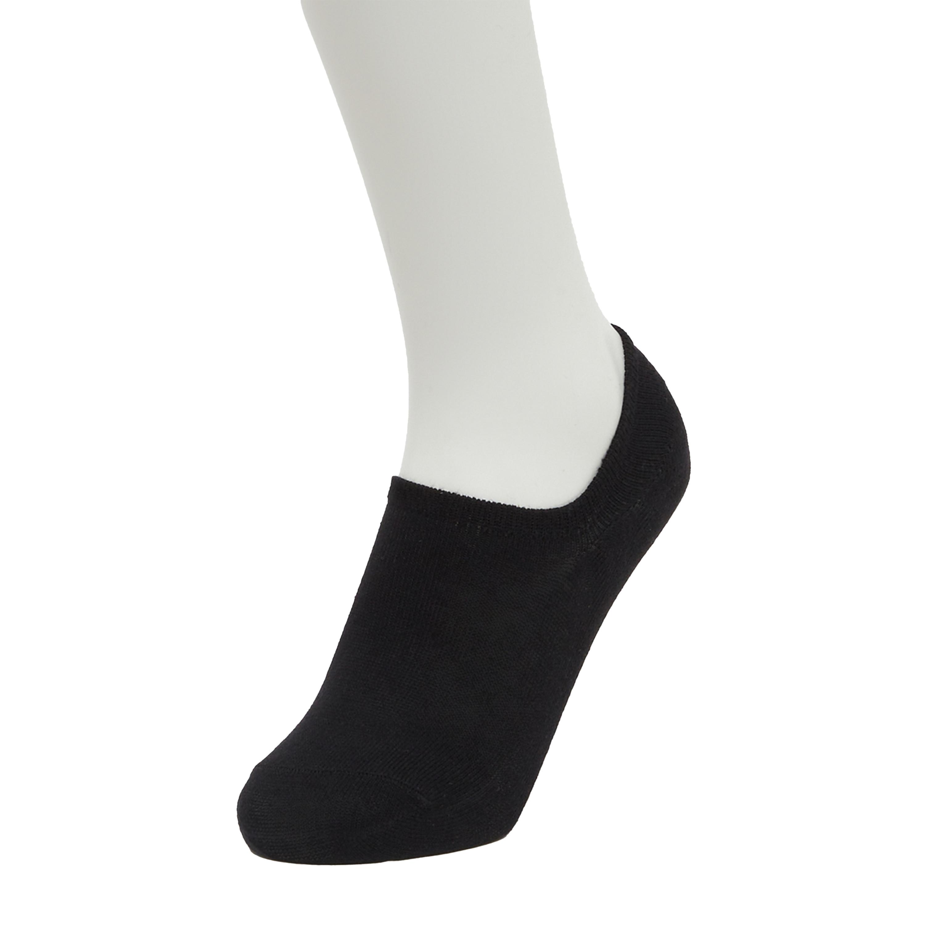 Styli Black Ankle Socks - 5 Pairs-men-socks-image-2